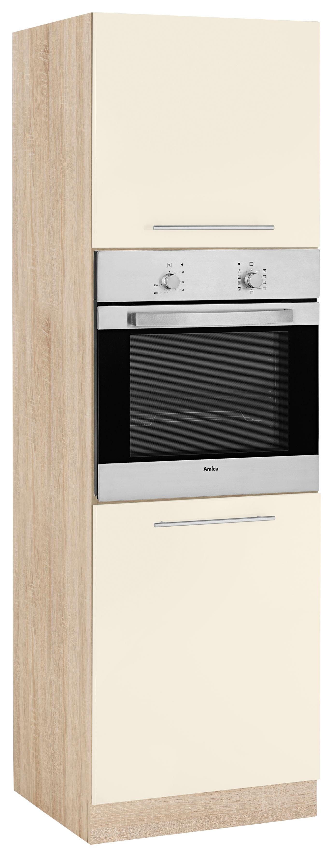 wiho Küchen Ovenombouwkast Flexi2 ombouwkasten beige