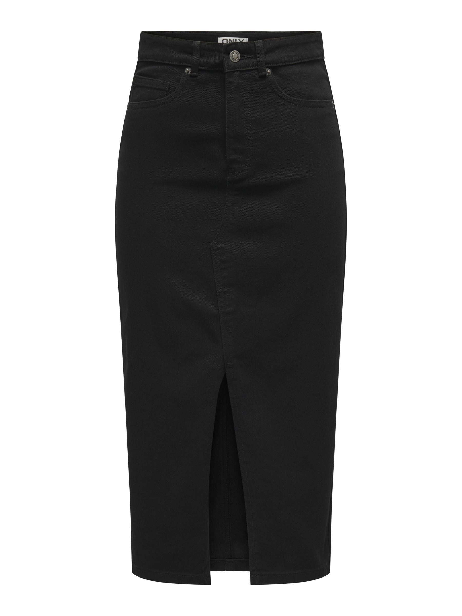 Only Jeans rok ONLSIRI FRONT SLIT SKIRT DNM GUA NOOS
