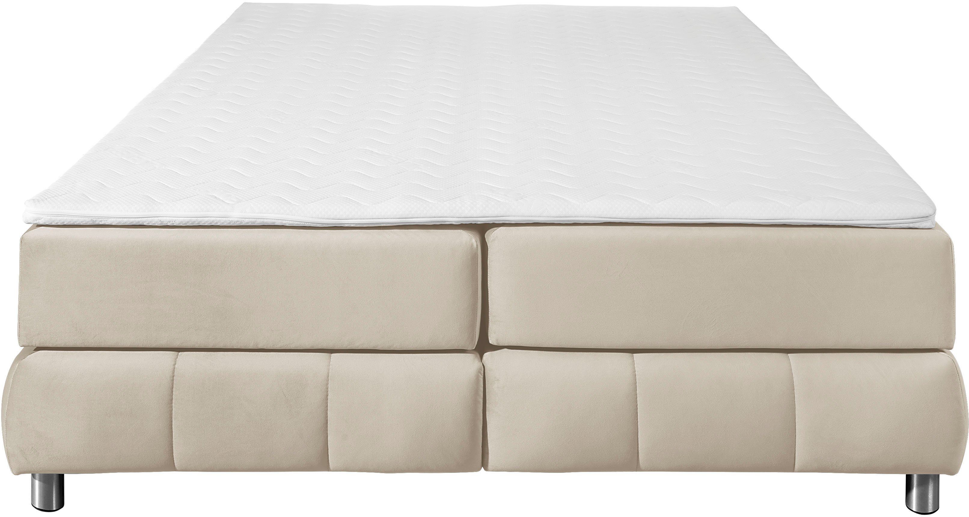 andas Boxspring Salo Zonder hoofdbord, incl. matrastopper, ook in extra lange versie 220 cm verkrijgbaar
