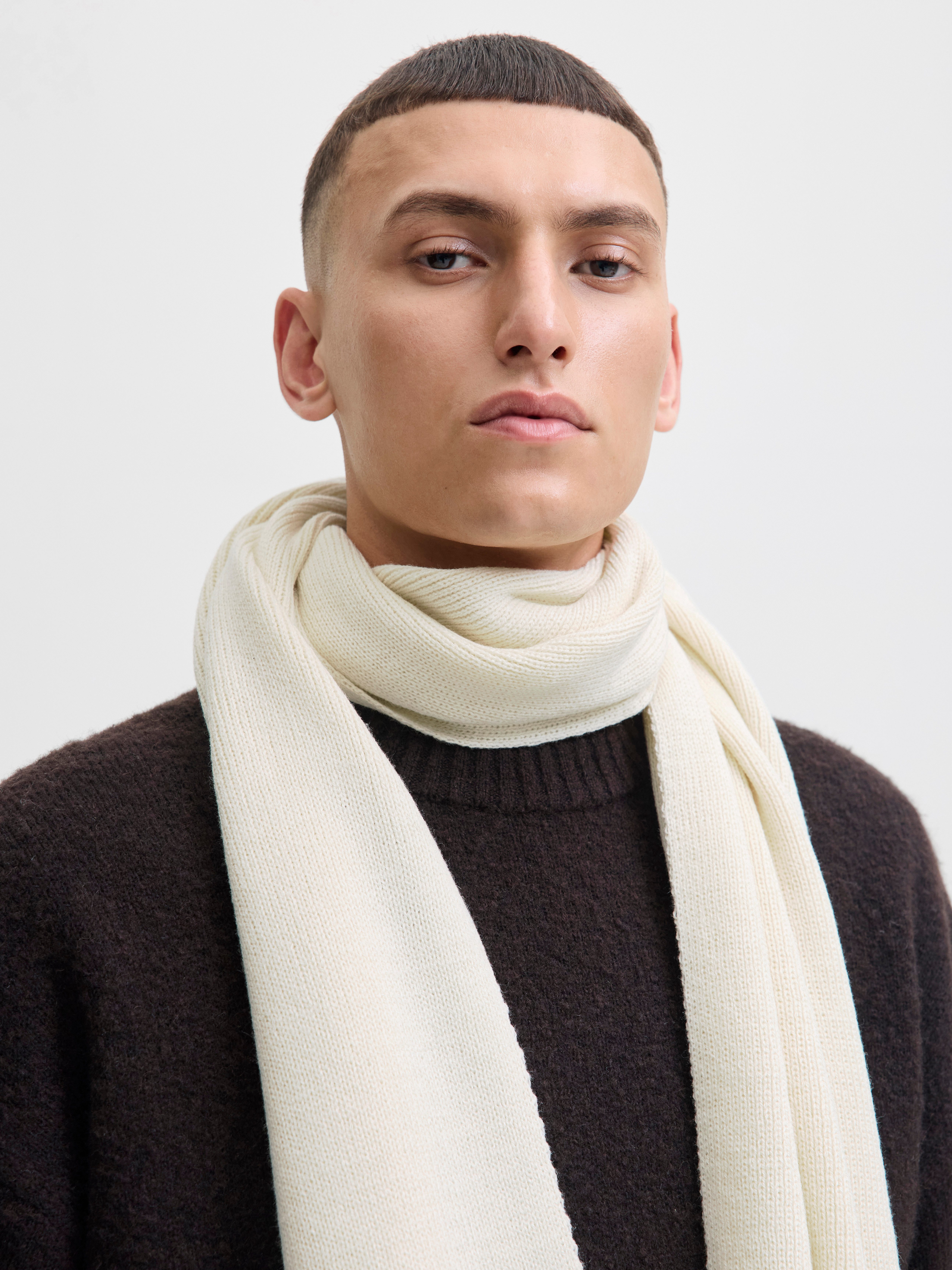 Jack & Jones Gebreide sjaal JACDNA KNIT SCARF NOOS