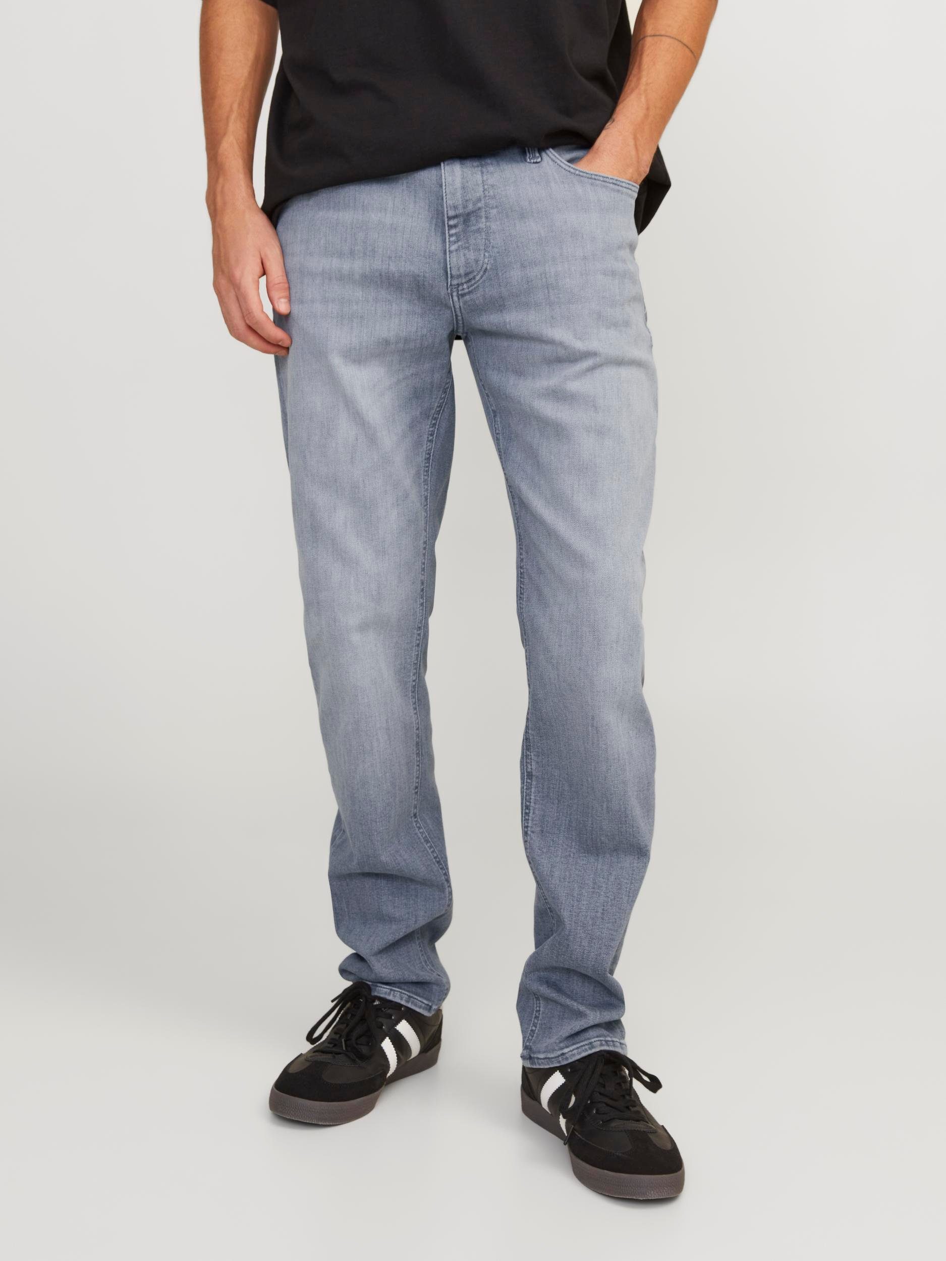Jack & Jones Regular fit jeans JJICLARK JJEVAN AM 795 NOOS heren straight jeans maat 29 grijs