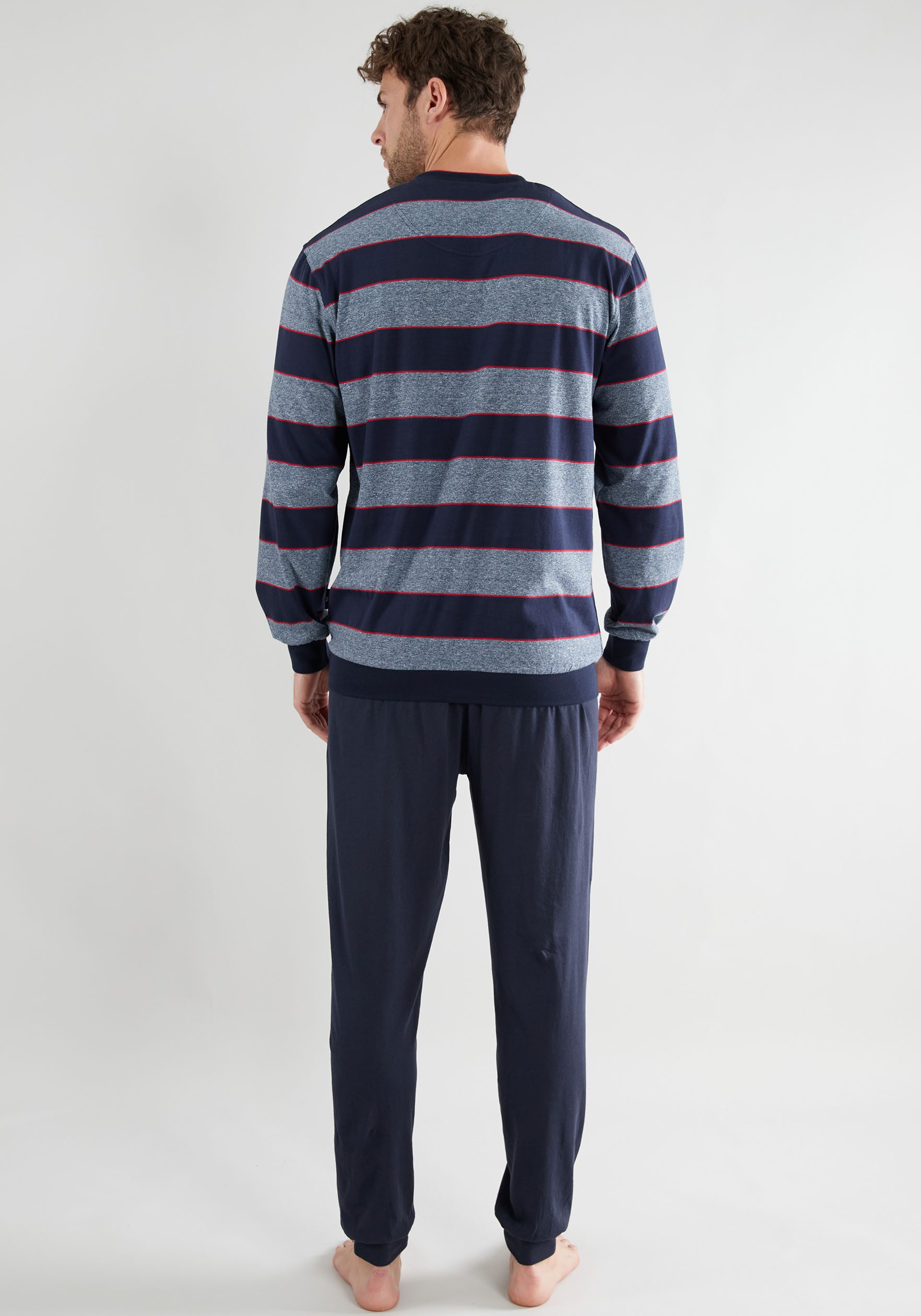 GÖTZBURG Pyjama Red Label met breed streepdesign (2-delig)