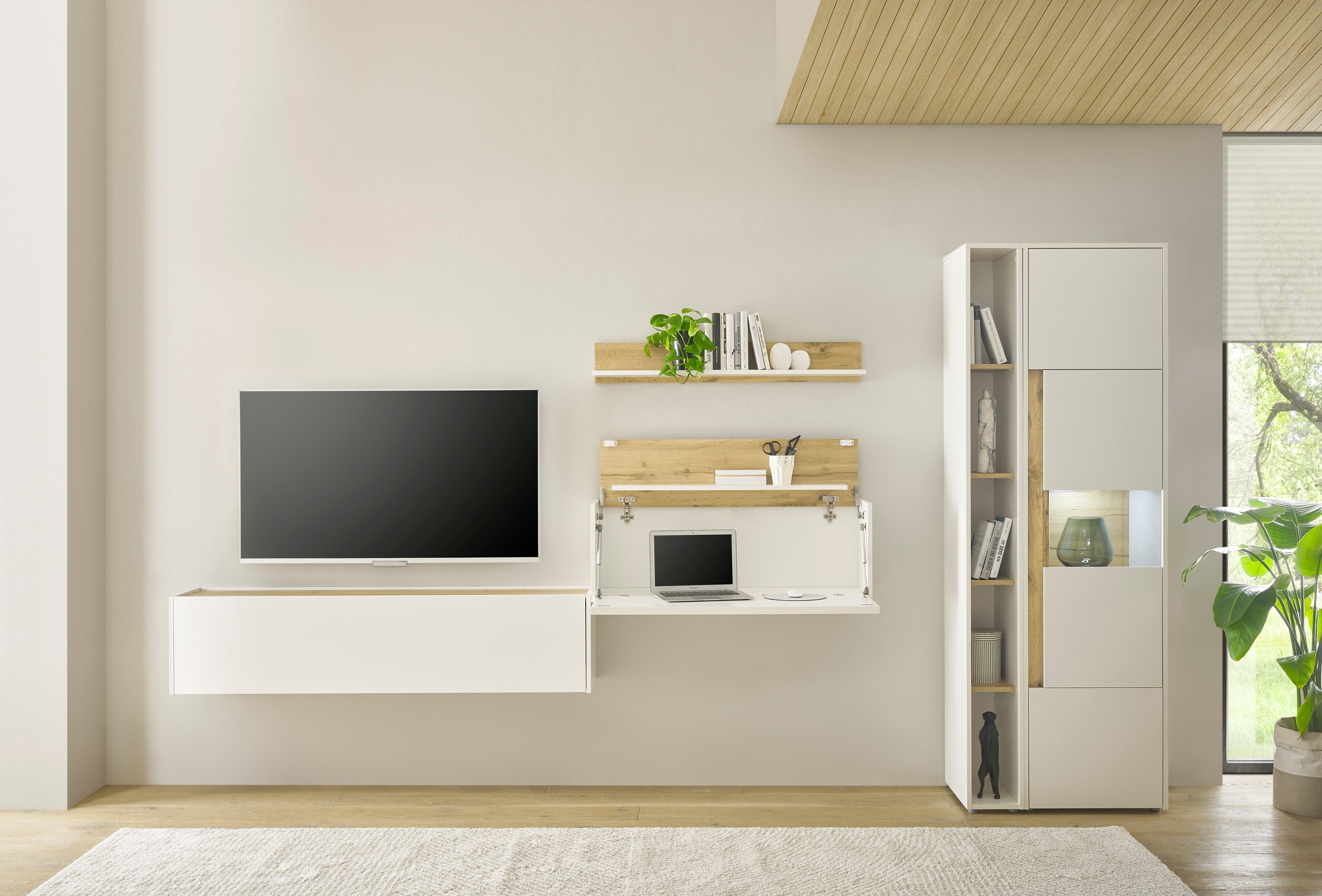 INOSIGN Set kantoormeubelen City/Giron (set, 5-delig) kantoorsets wit