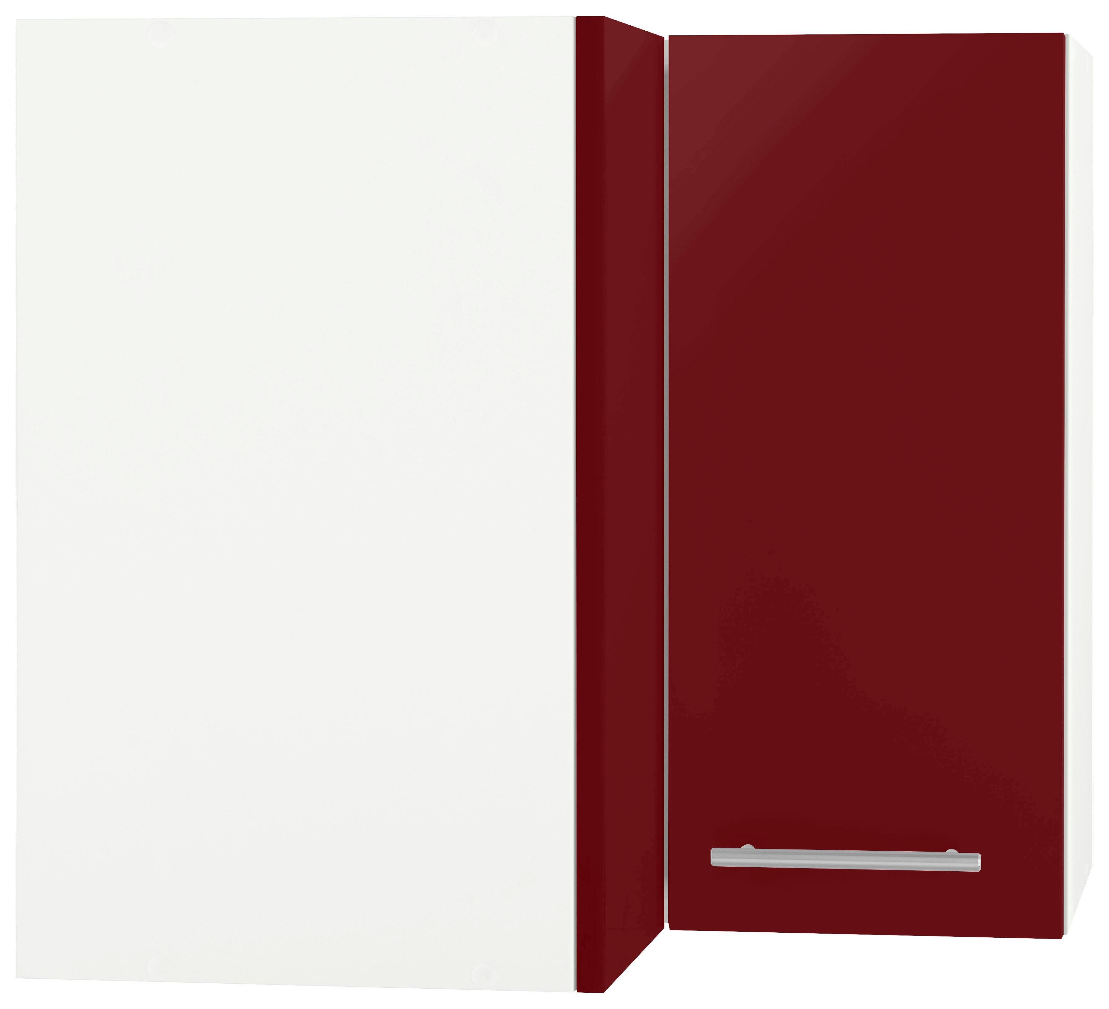 wiho Küchen Hangend hoekkastje Flexi2 hangkasten rood