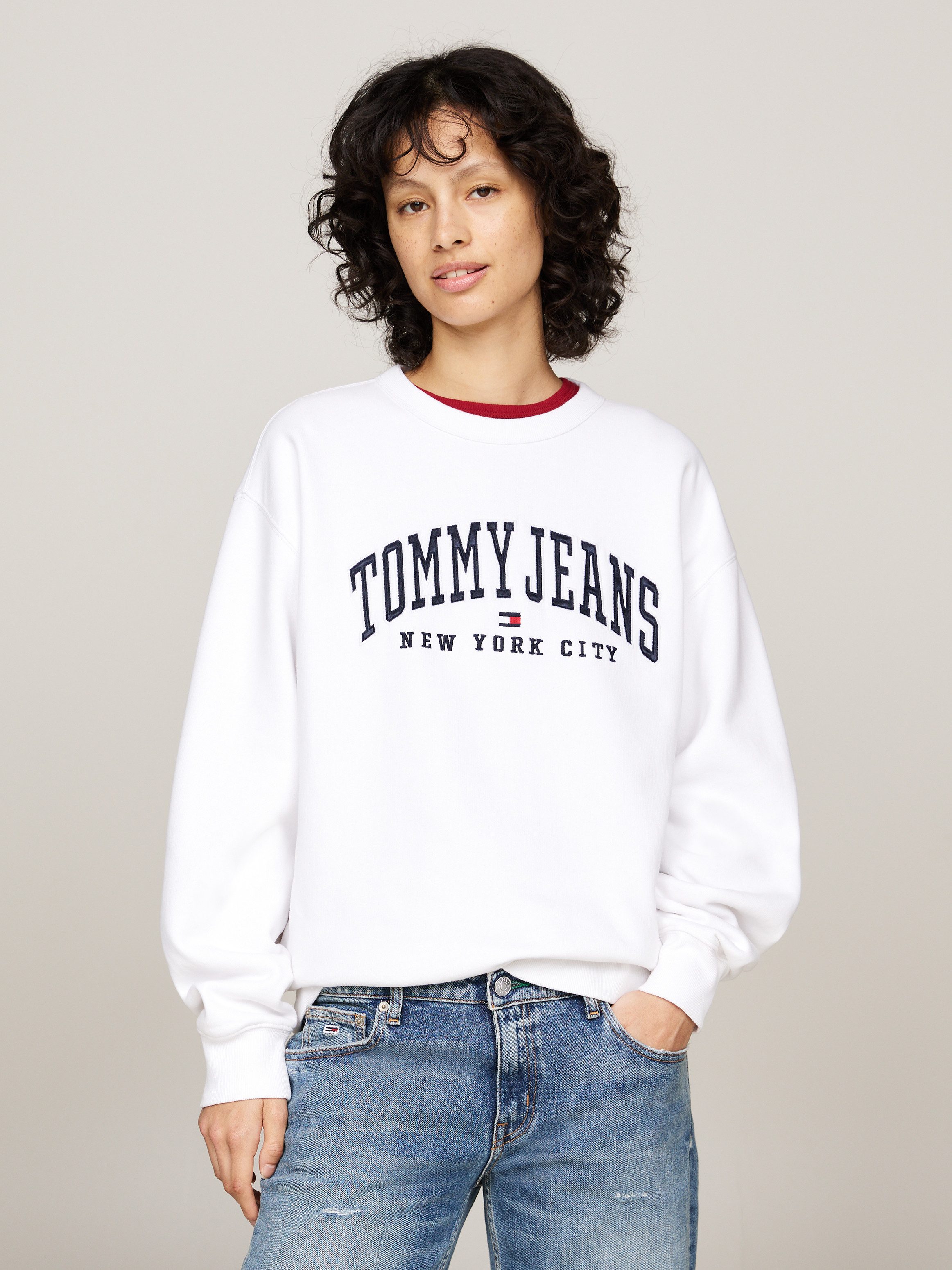 TOMMY JEANS Sweatshirt TJW RLX VARSITY CREW