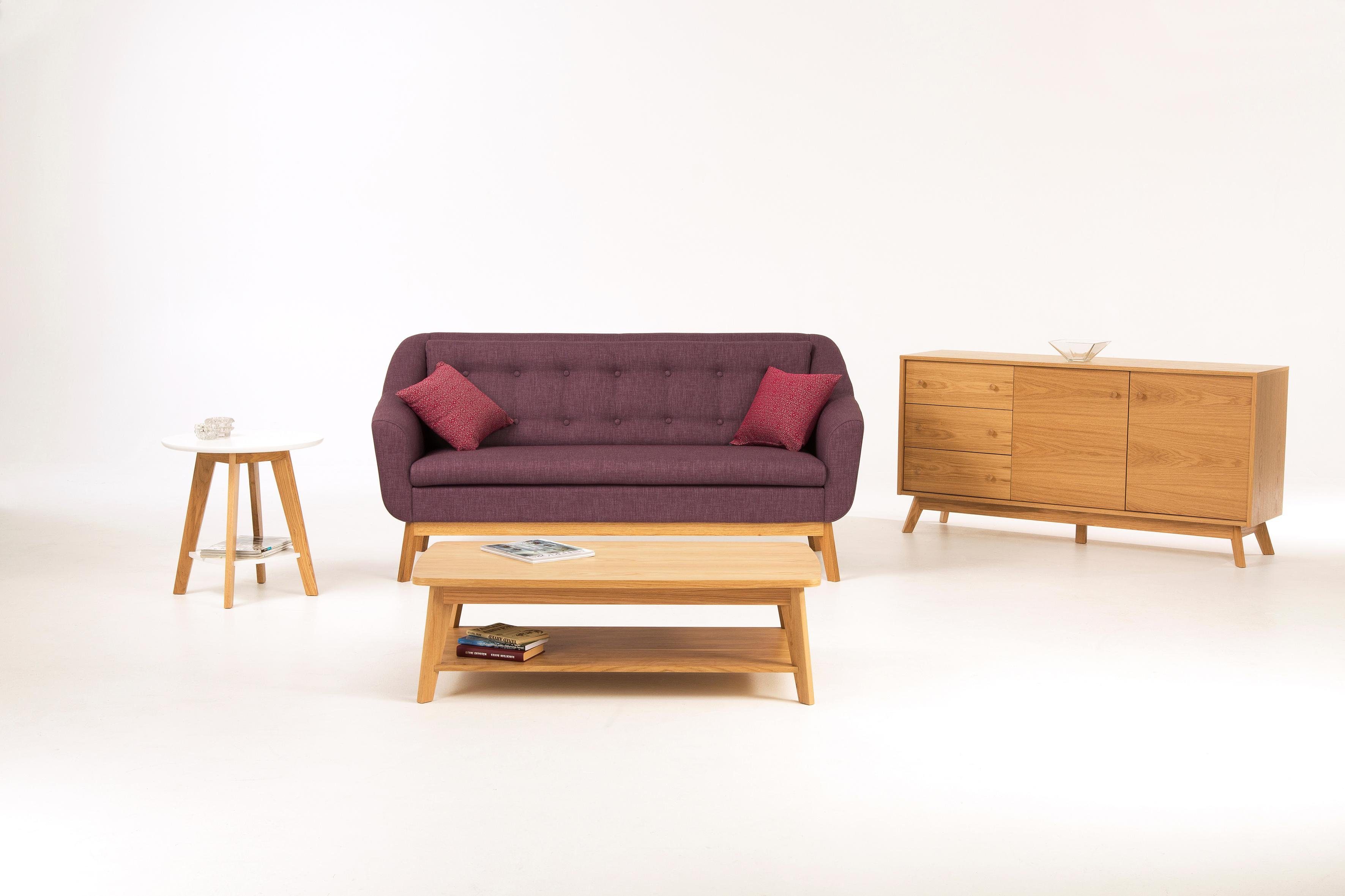 Woodman Dressoir Bjórgvin Commode, breedte 150 cm, in eenvoudig Scandinavisch ontwerp