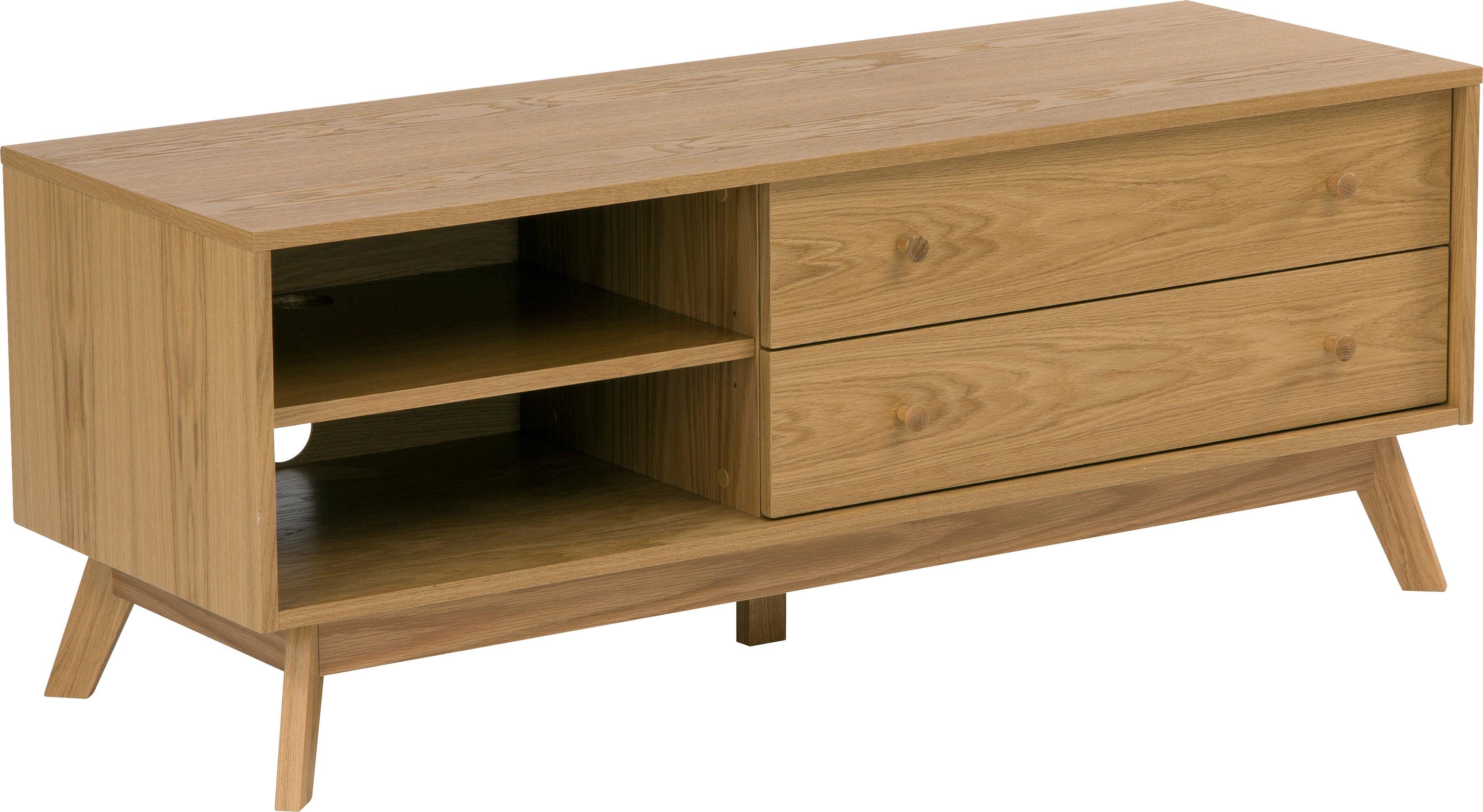 Woodman Tv-meubel Bjórgvin Breedte 130 cm, in eenvoudig Scandinavisch design