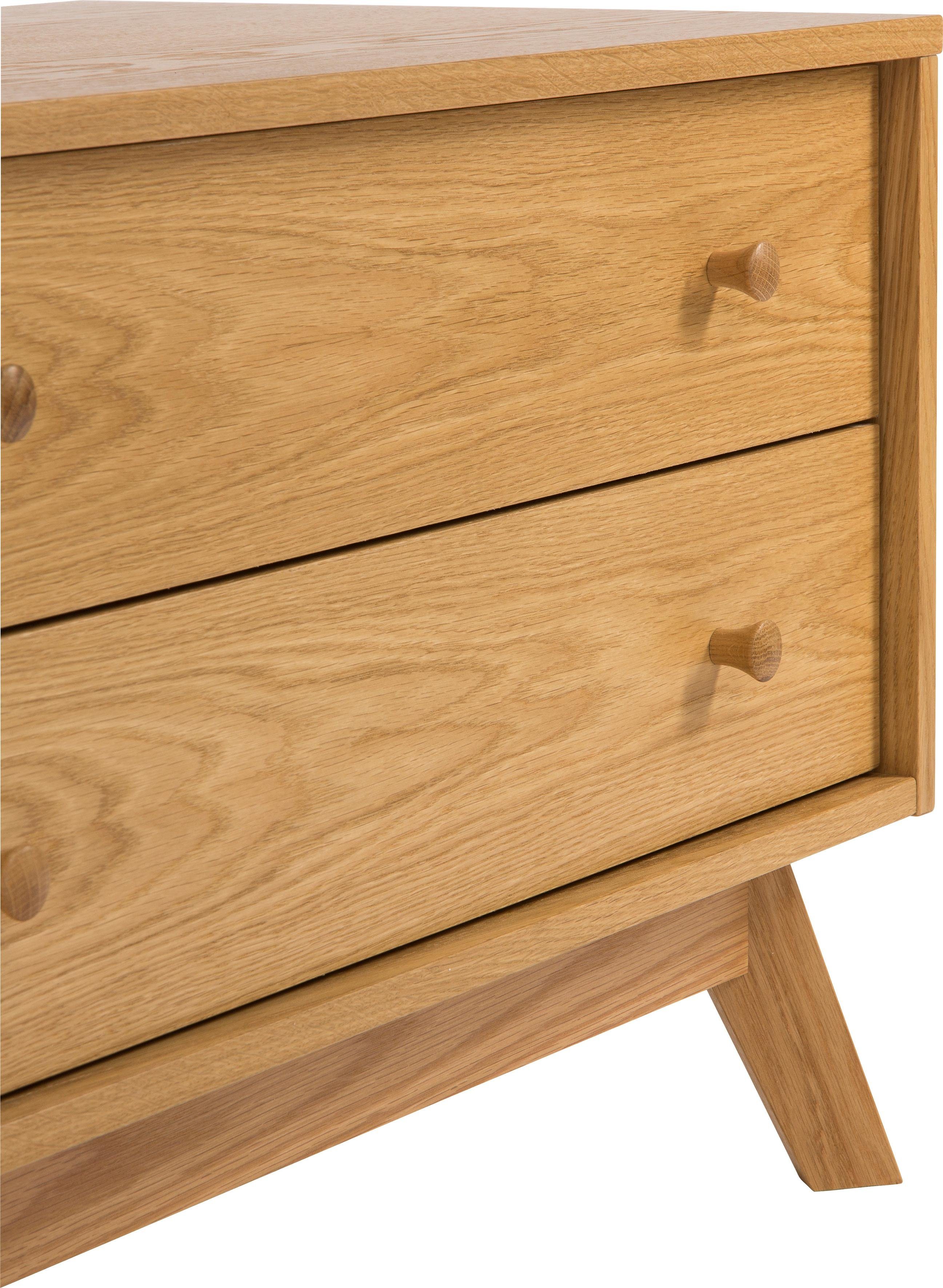 Woodman Tv-meubel Bjórgvin Breedte 130 cm, in eenvoudig Scandinavisch design