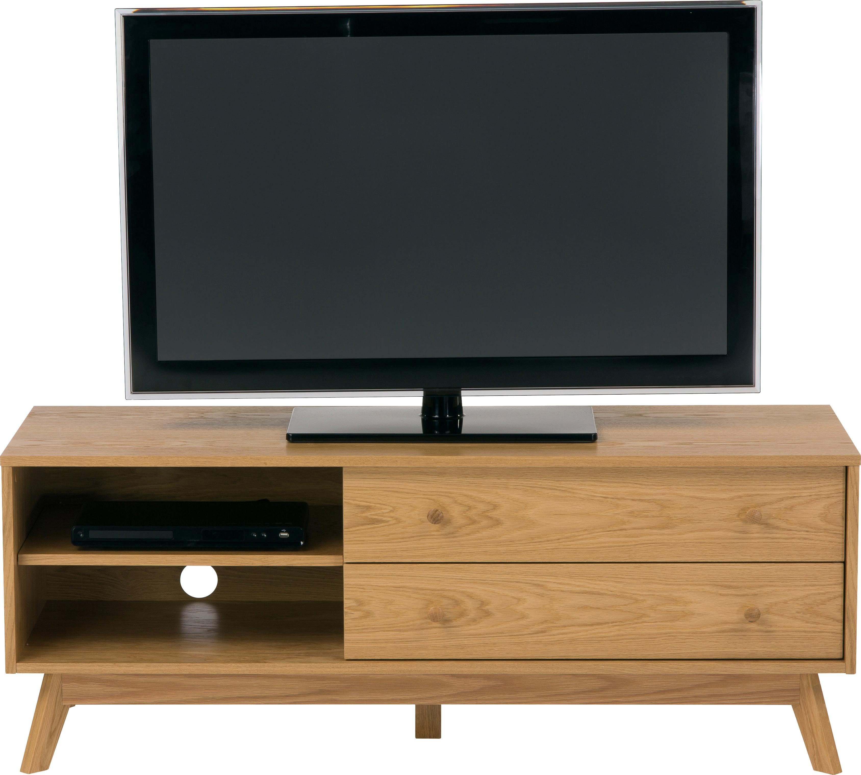 Woodman Tv-meubel Bjórgvin Breedte 130 cm, in eenvoudig Scandinavisch design