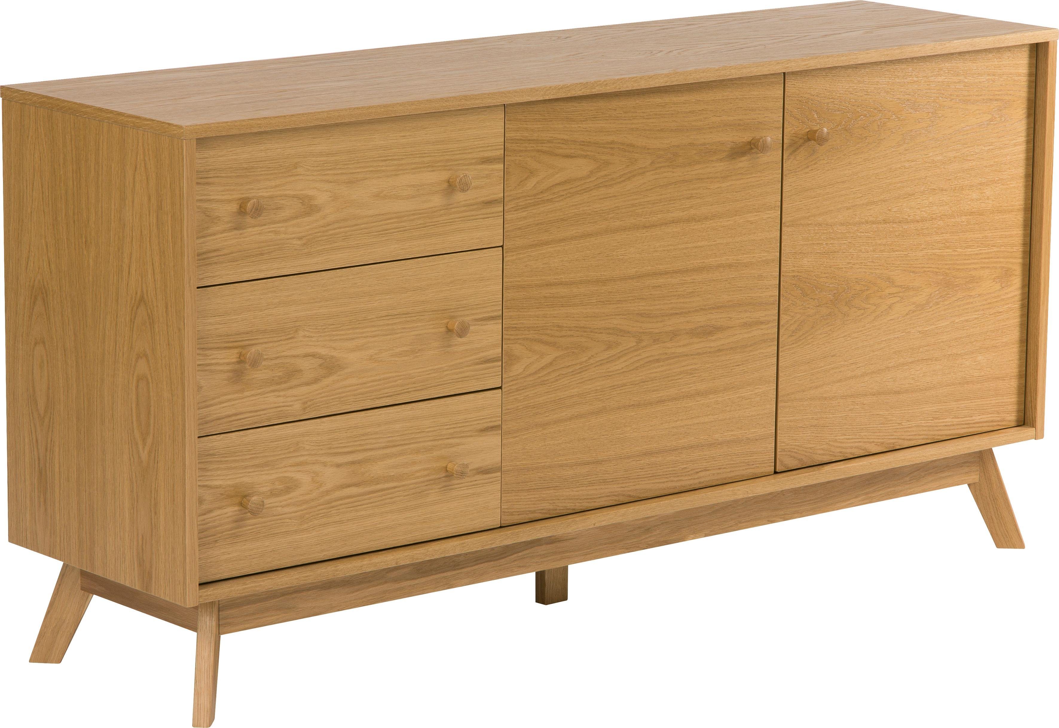 Woodman Dressoir Bjórgvin Commode, breedte 150 cm, in eenvoudig Scandinavisch ontwerp
