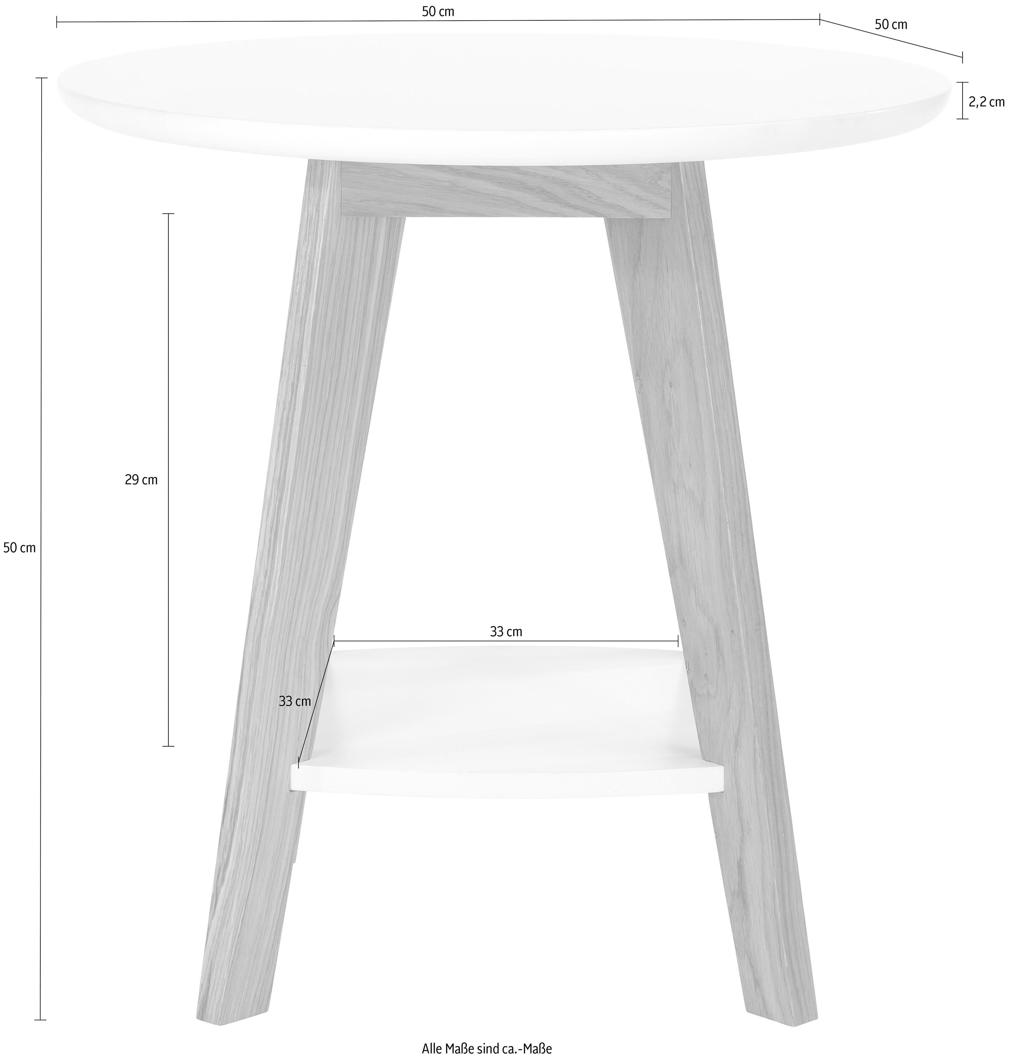Woodman Bijzettafel Bjórgvin Breedte 50 cm