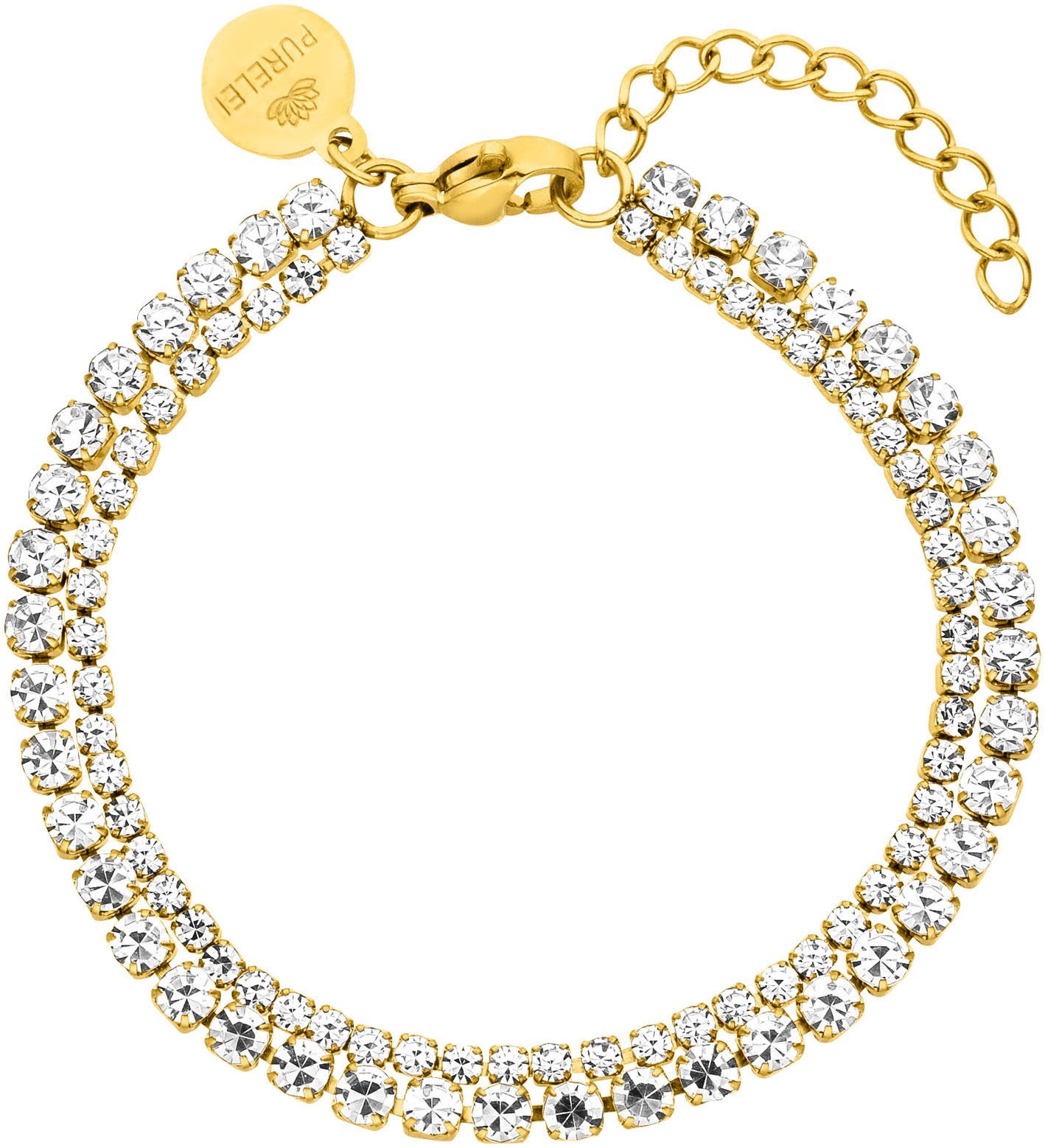 Purelei Armband Sieraden cadeau Festive armband, 2147-Armband-Festive dames armbanden goud