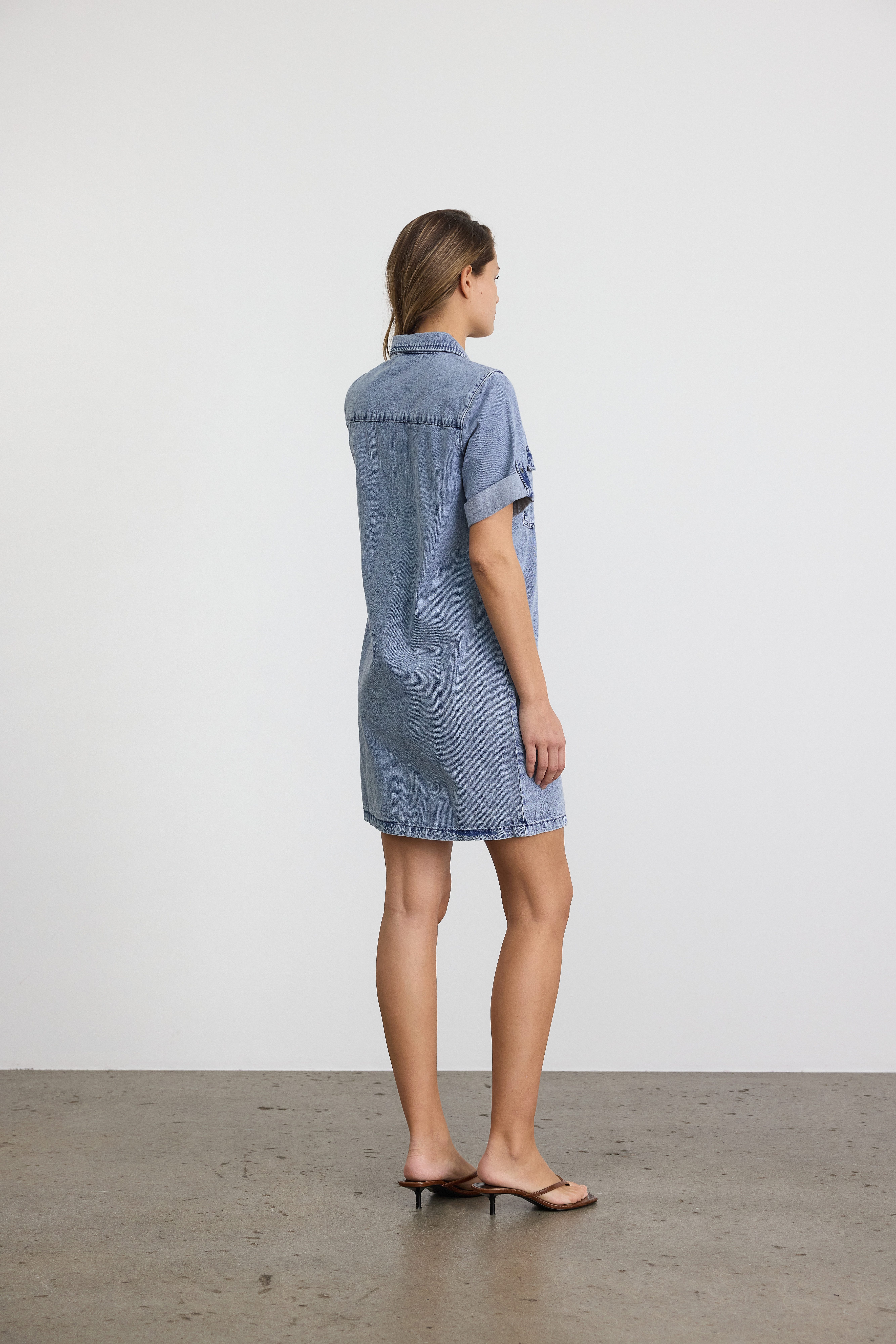 Noisy may Jeans jurk NMNEW SIGNE S/S DENIM DRESS VI003LB NOOS