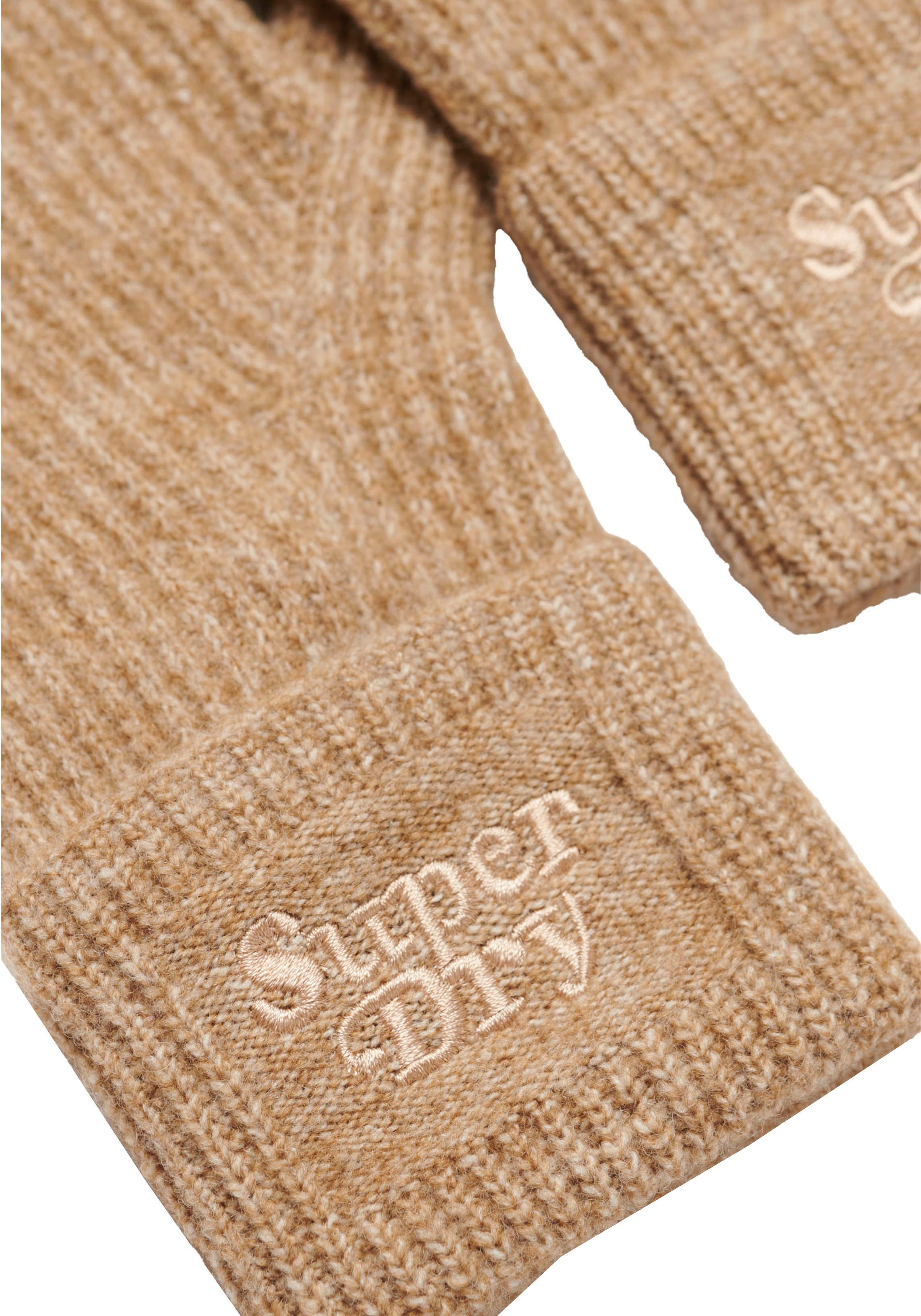 Superdry Gebreide handschoenen SOFT RIB KNIT GLOVES