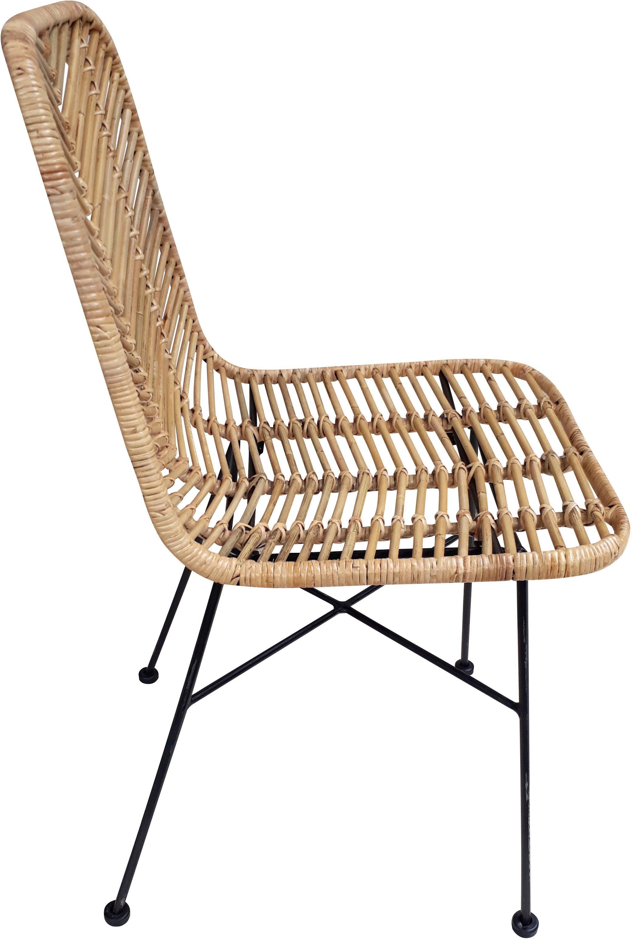 SIT Rotanstoel Rotan vintage Shabby chic, vintage (set, 2 stuks)