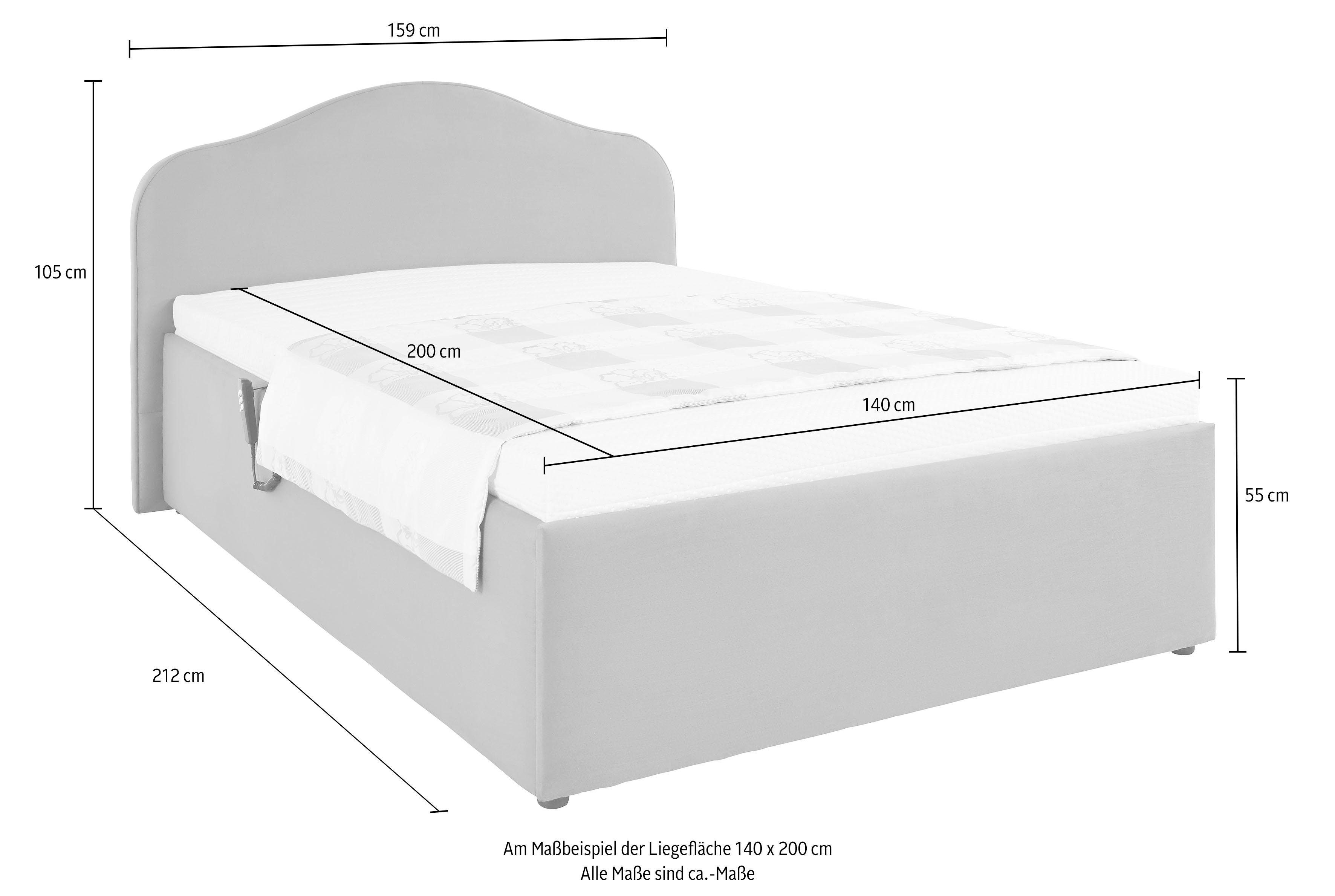 Maintal Gestoffeerd bed