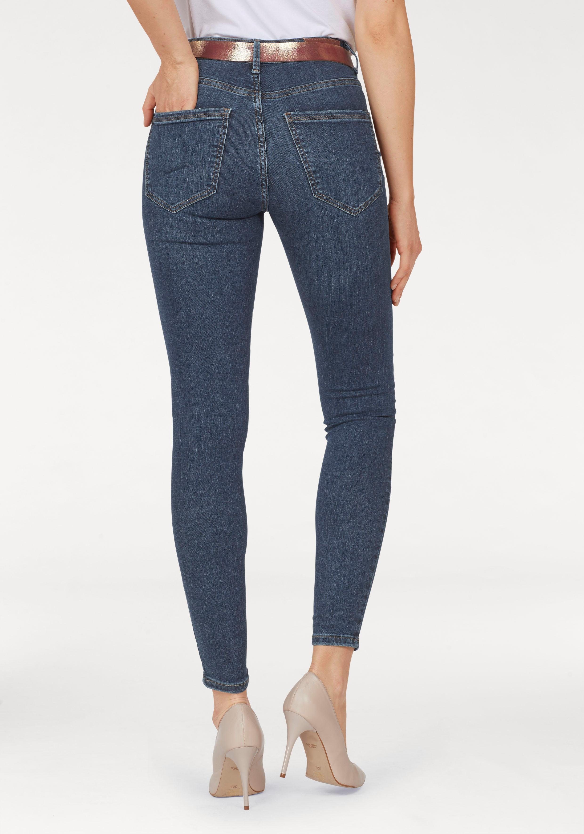 Lois Dames Jeans met hoge taille Blauw | Anna van Toor