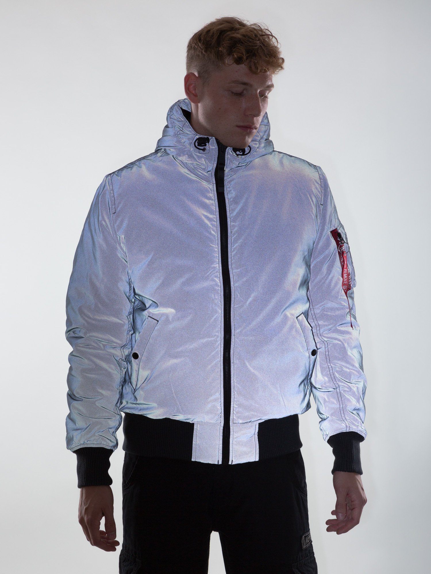 Alpha Industries Bomberjack MA-1 Hooded Reflective