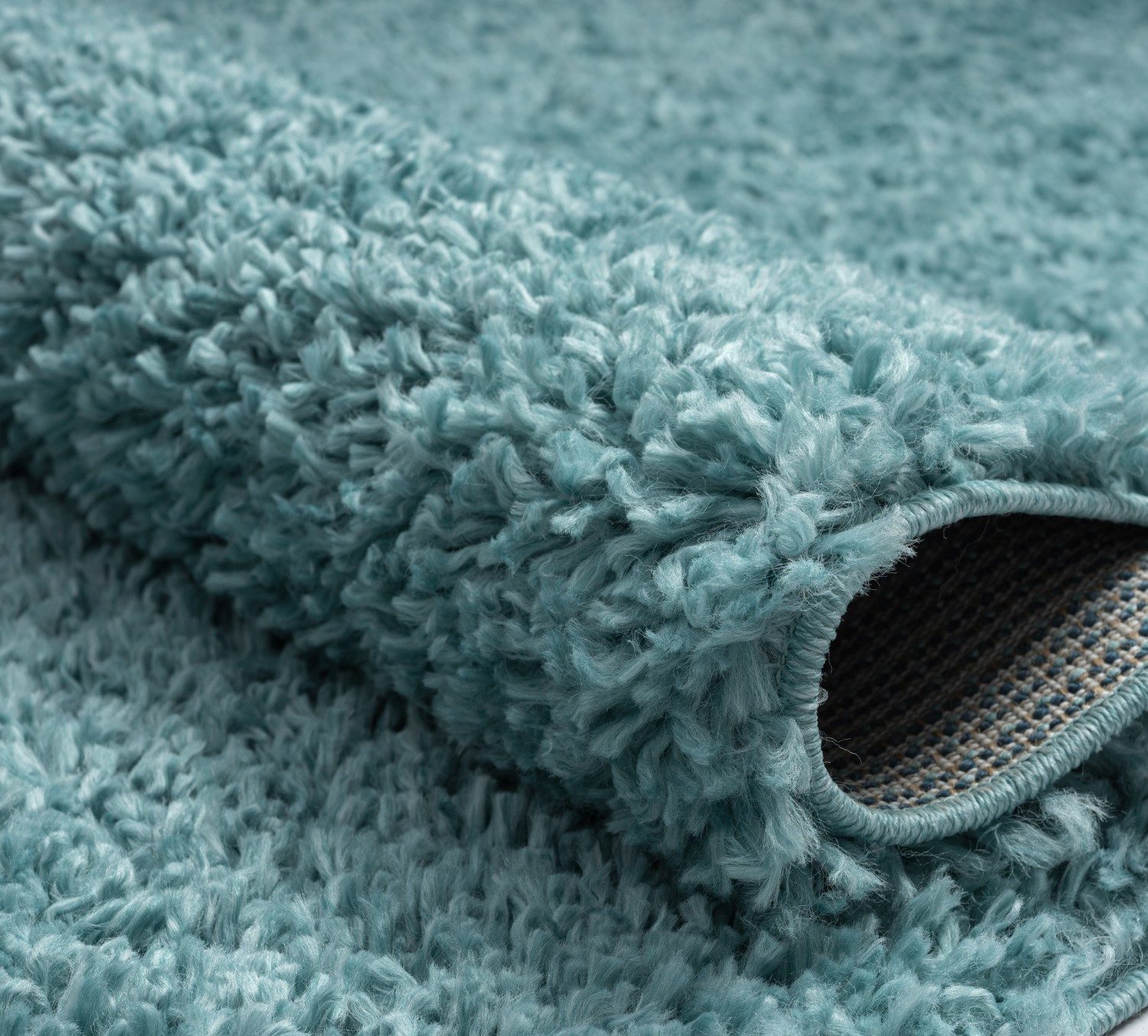 my home Hoogpolig vloerkleed Banji Uni-kleuren, zacht en fluffy, ook als loper en in rond verkrijgbaar