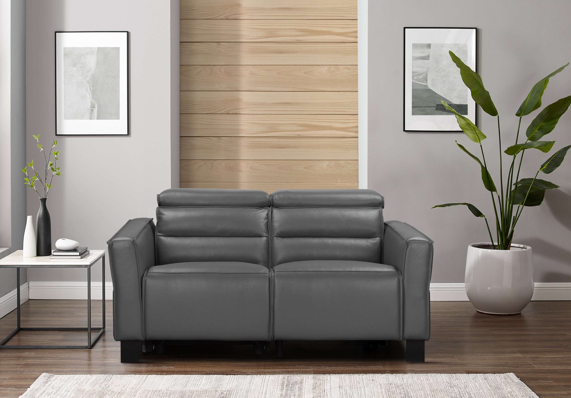 Places of Style 2-zitsbank Carpari, 162 cm, met handmatige of elektrische relaxfunctie
