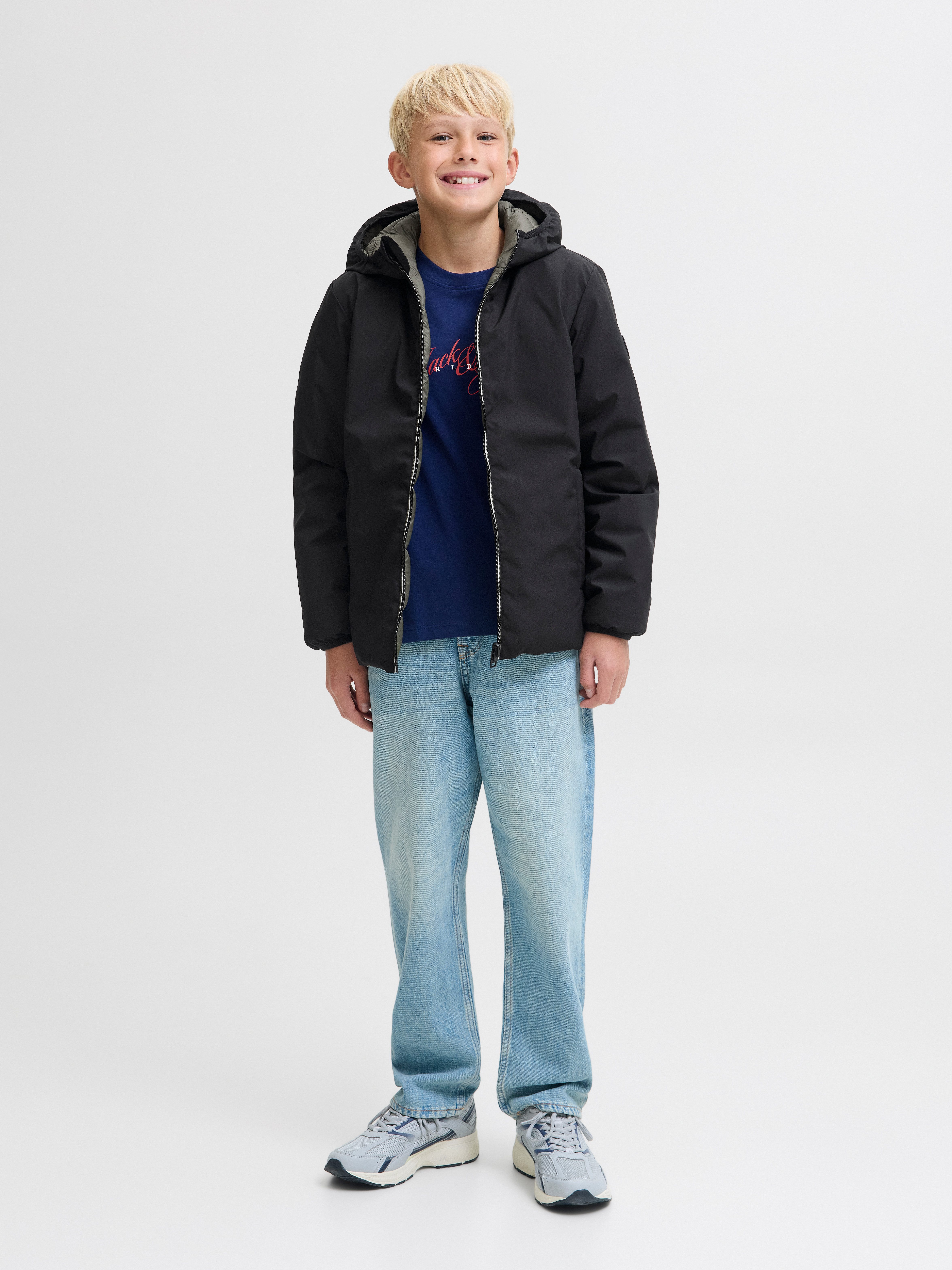 Jack & Jones Junior Outdoorjack JJEBROOK REVERSIBLE JACKET SN JNR