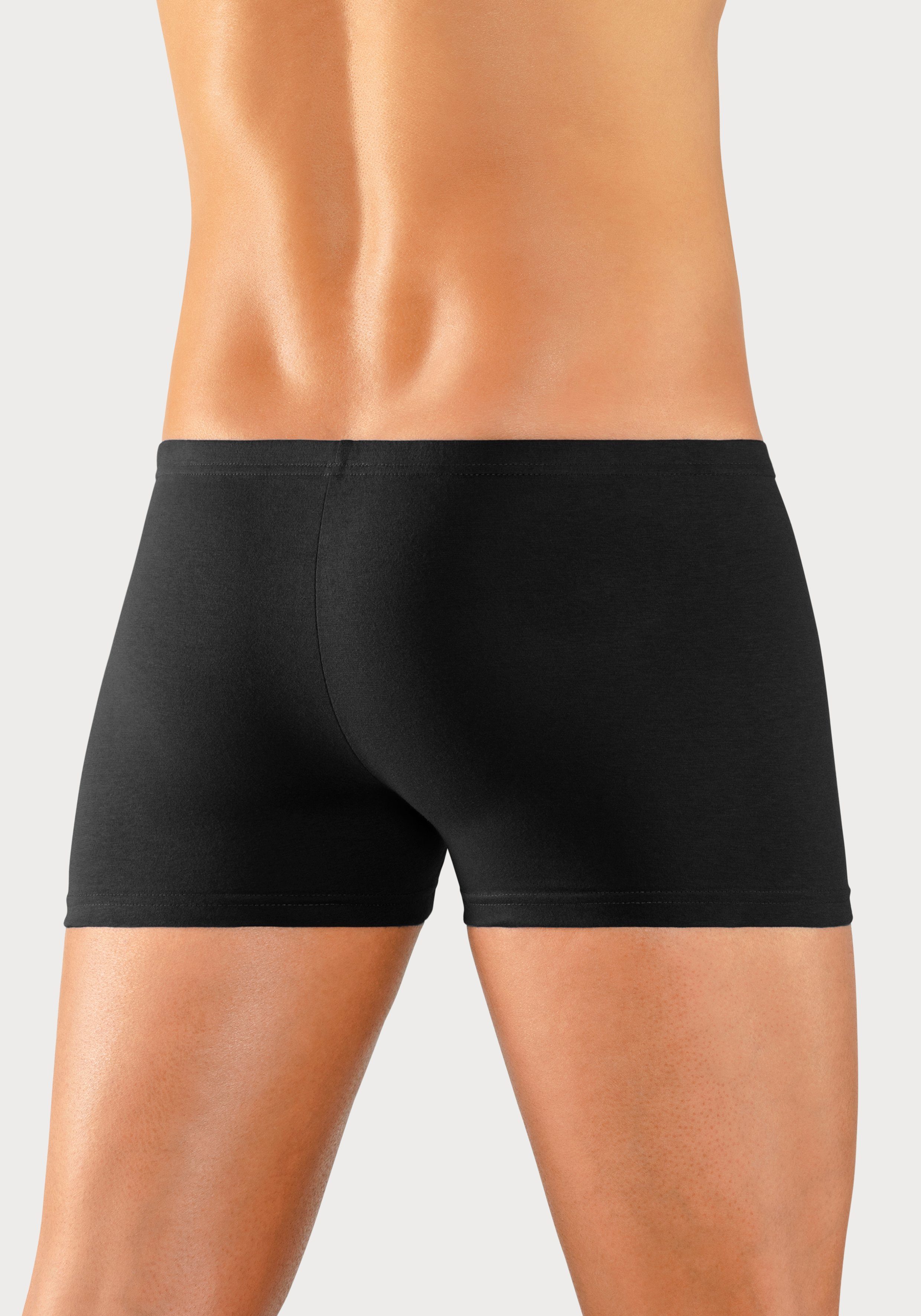 le jogger® Boxershort voor heren smalle taille met merkembleem (set, 3 stuks)