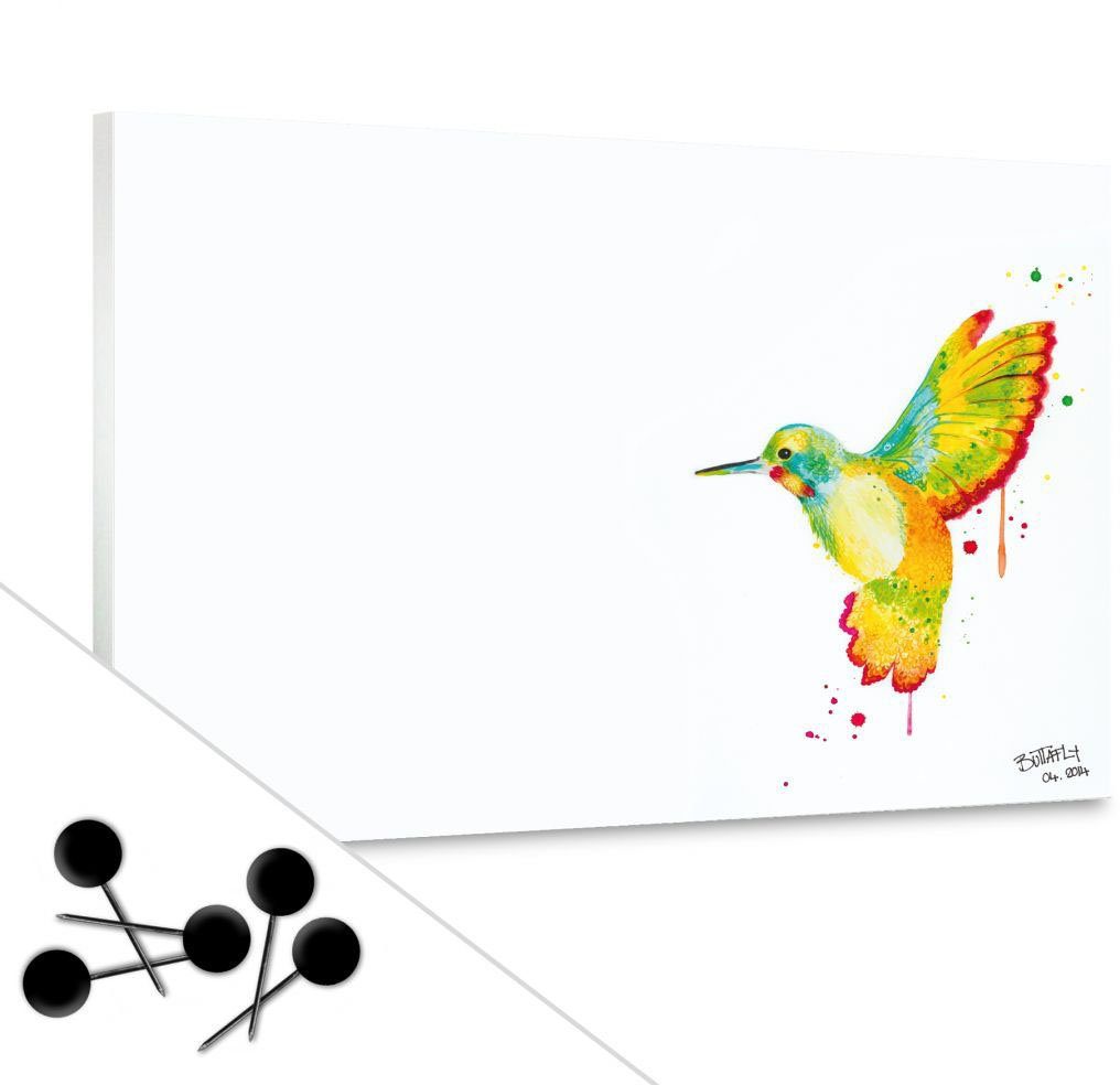 Wall-Art Poster Kolibrie incl. 5 pinnen Poster, artprint, wandposter (1 stuk)