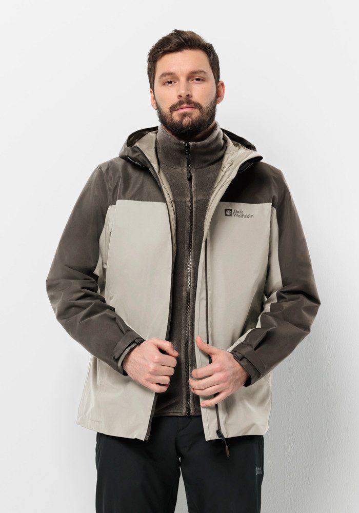 NU 20% KORTING: Jack Wolfskin Functioneel 3-in-1-jack TAUBENBERG 3IN1 JKT M (2-delig)