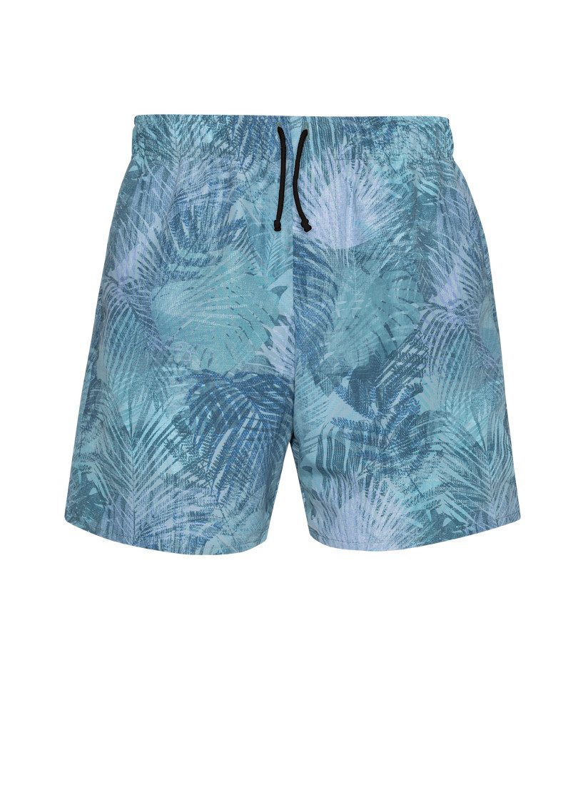 Trigema Short TRIGEMA bad-/vrijetijdsshorts met printmotief (1-delig)