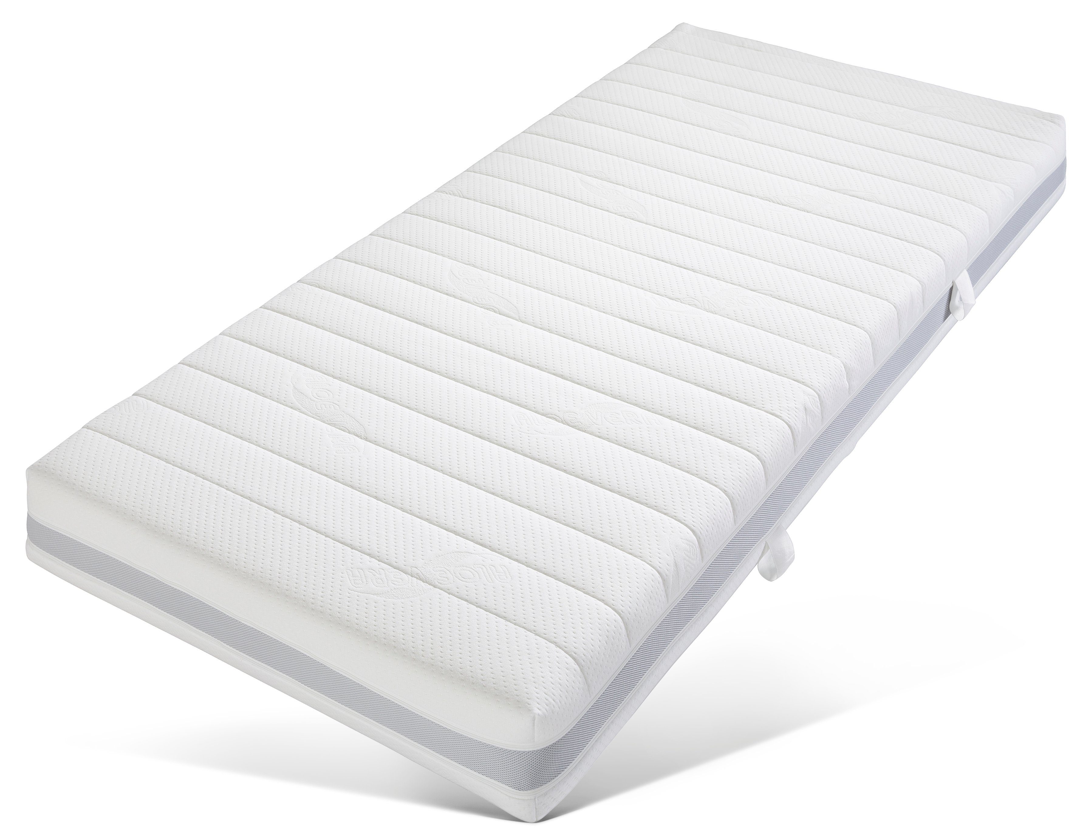 Malie Pocketveringsmatras Matras Koningin 7 zones pocketveringmatras 90x200cm & andere maten, matras h2, h3, h4, h5 hoogte 24 cm