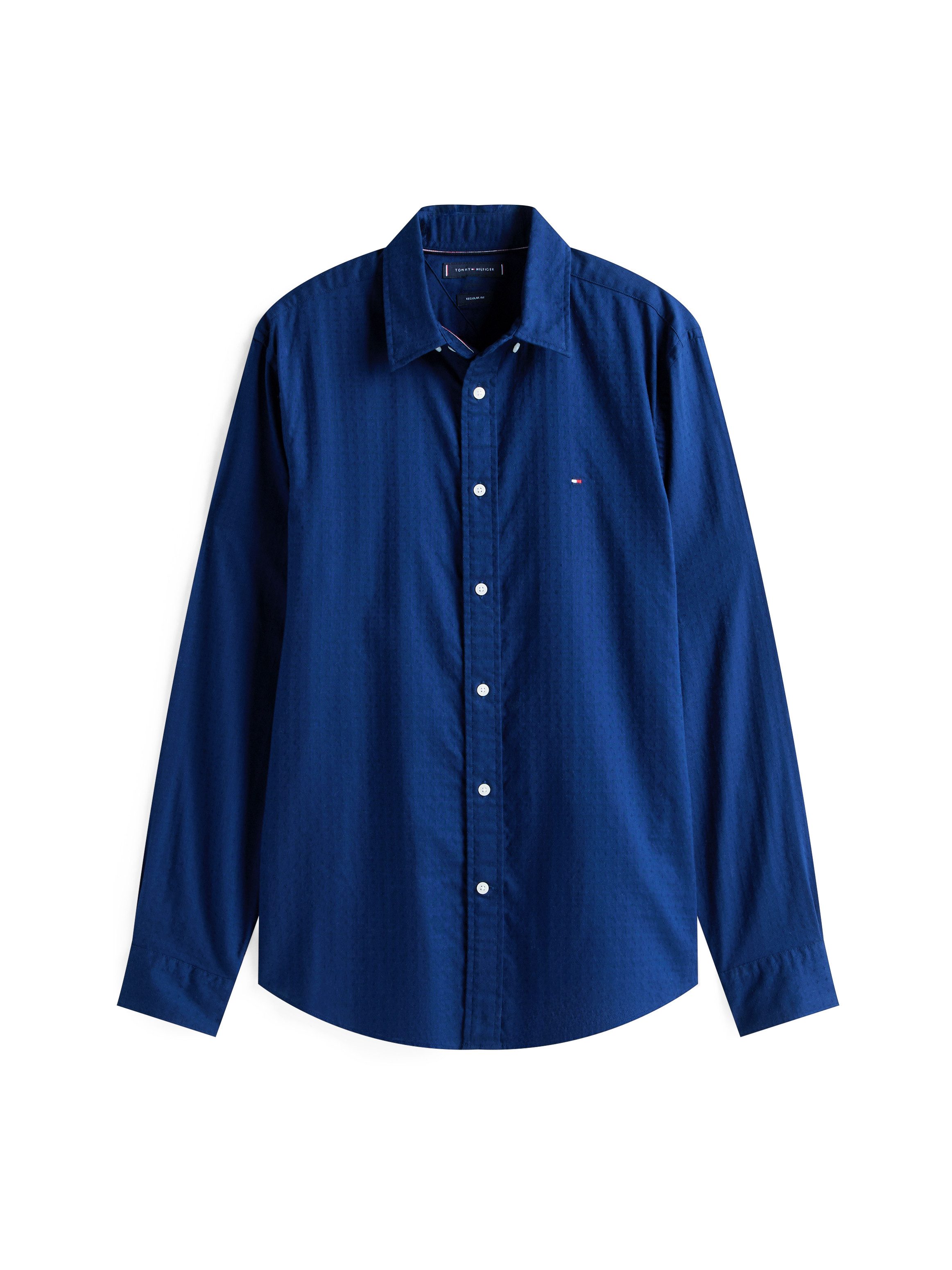 Tommy Hilfiger Overhemd met lange mouwen DOBBY STRUCTURE RF SHIRT