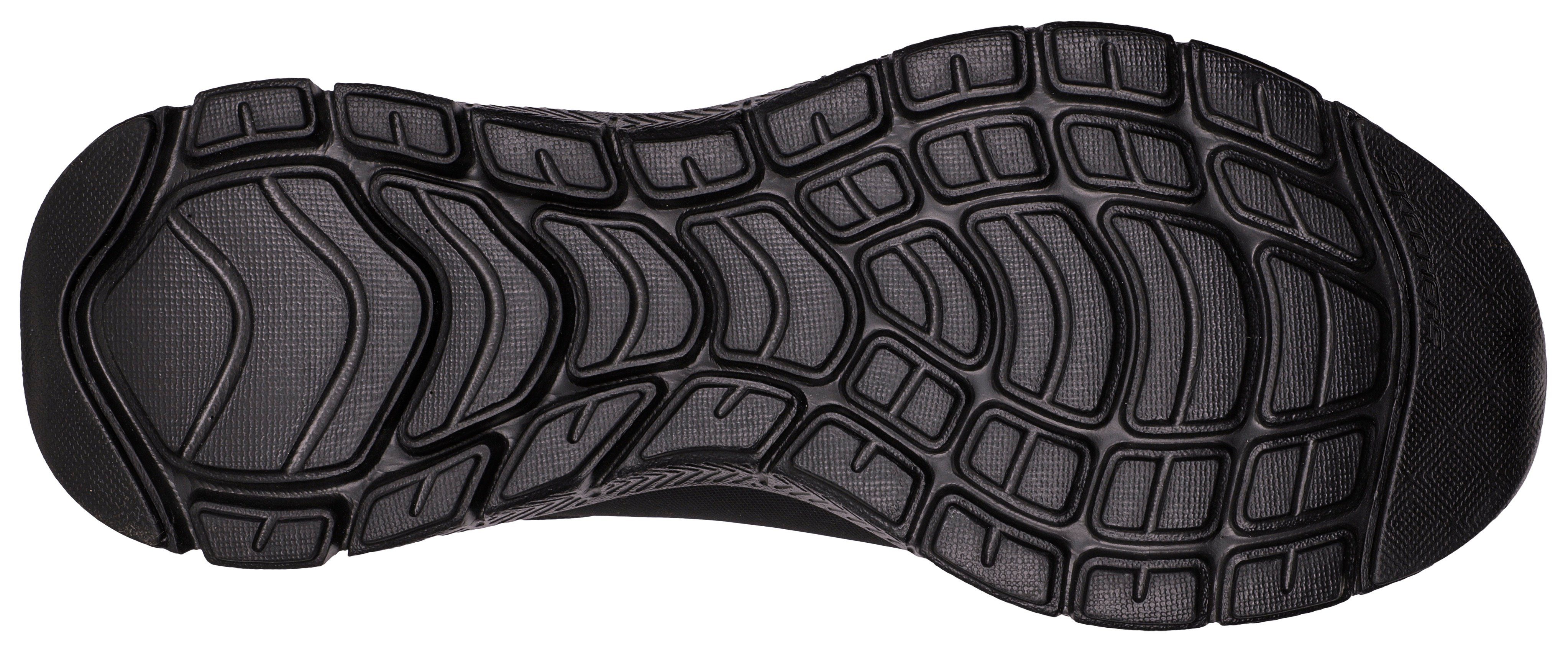 Skechers Slip-on sneakers FLEX ADVANTAGE 4.0-UPSHIFT Slipper, vrijetijdsschoen in monochrome look