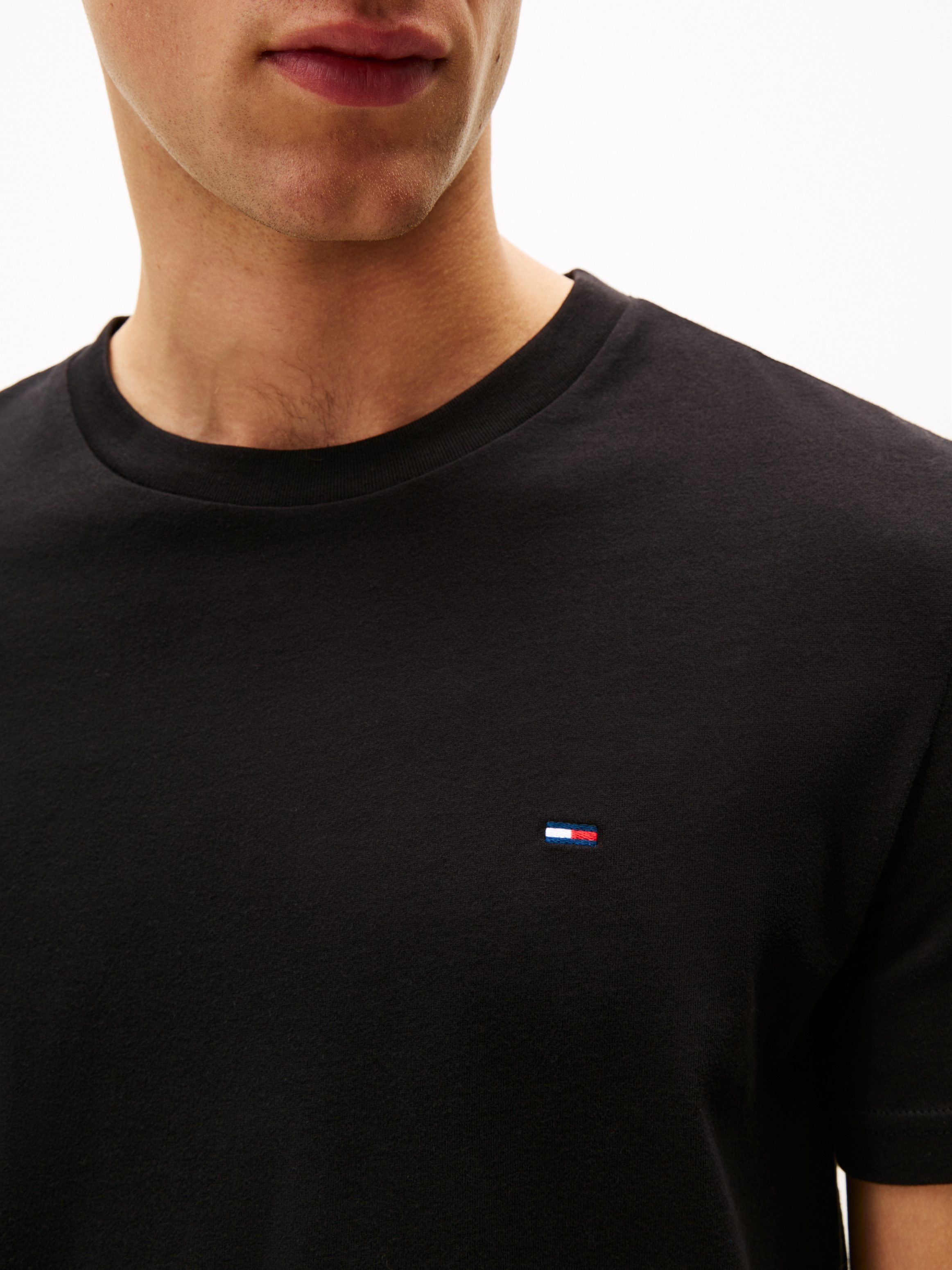 TOMMY JEANS Shirt met ronde hals TJM XSLIM 2PACK JERSEY TEE EXT (Set van 2)