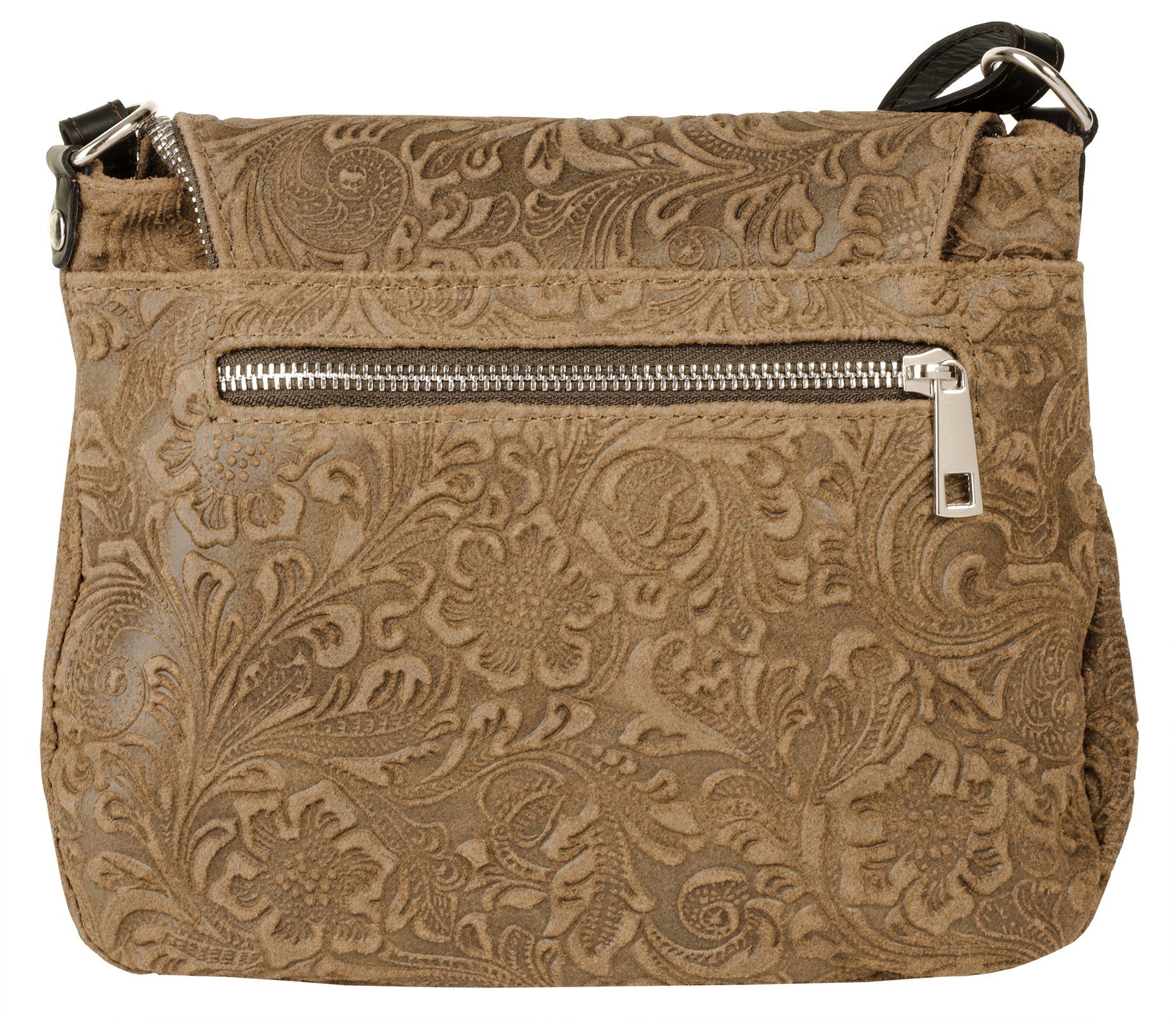 Samantha Look Schoudertas echt leer, made in italy