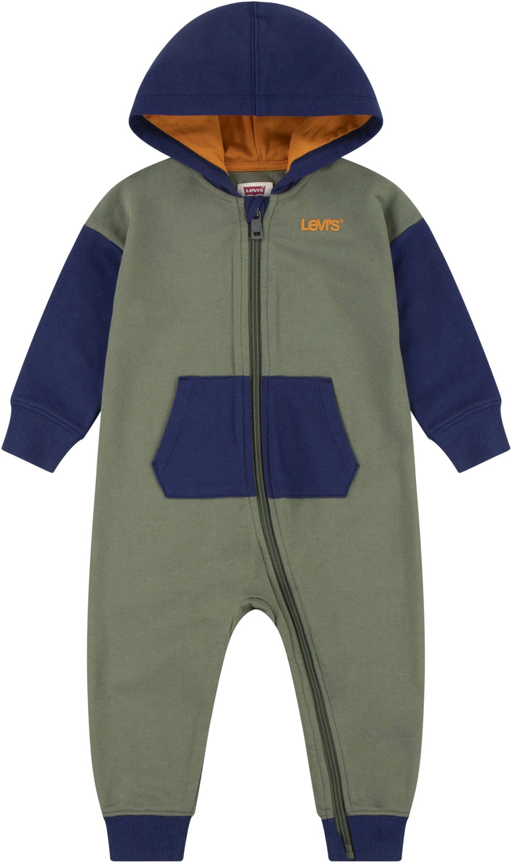 Levi's Kidswear Jumpsuit Poster Logo voor baby jongens