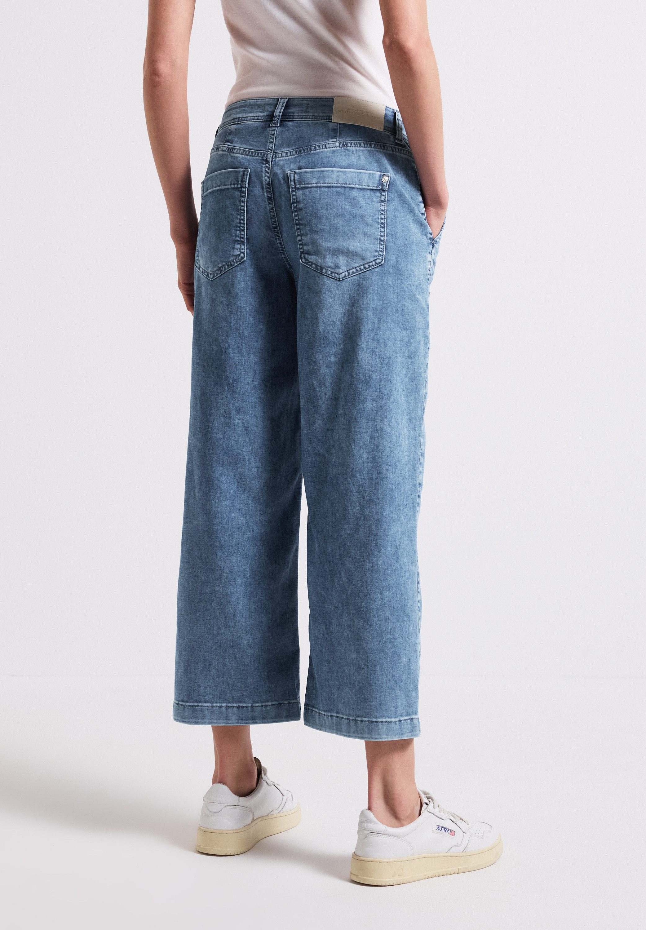 STREET ONE Wijde jeans