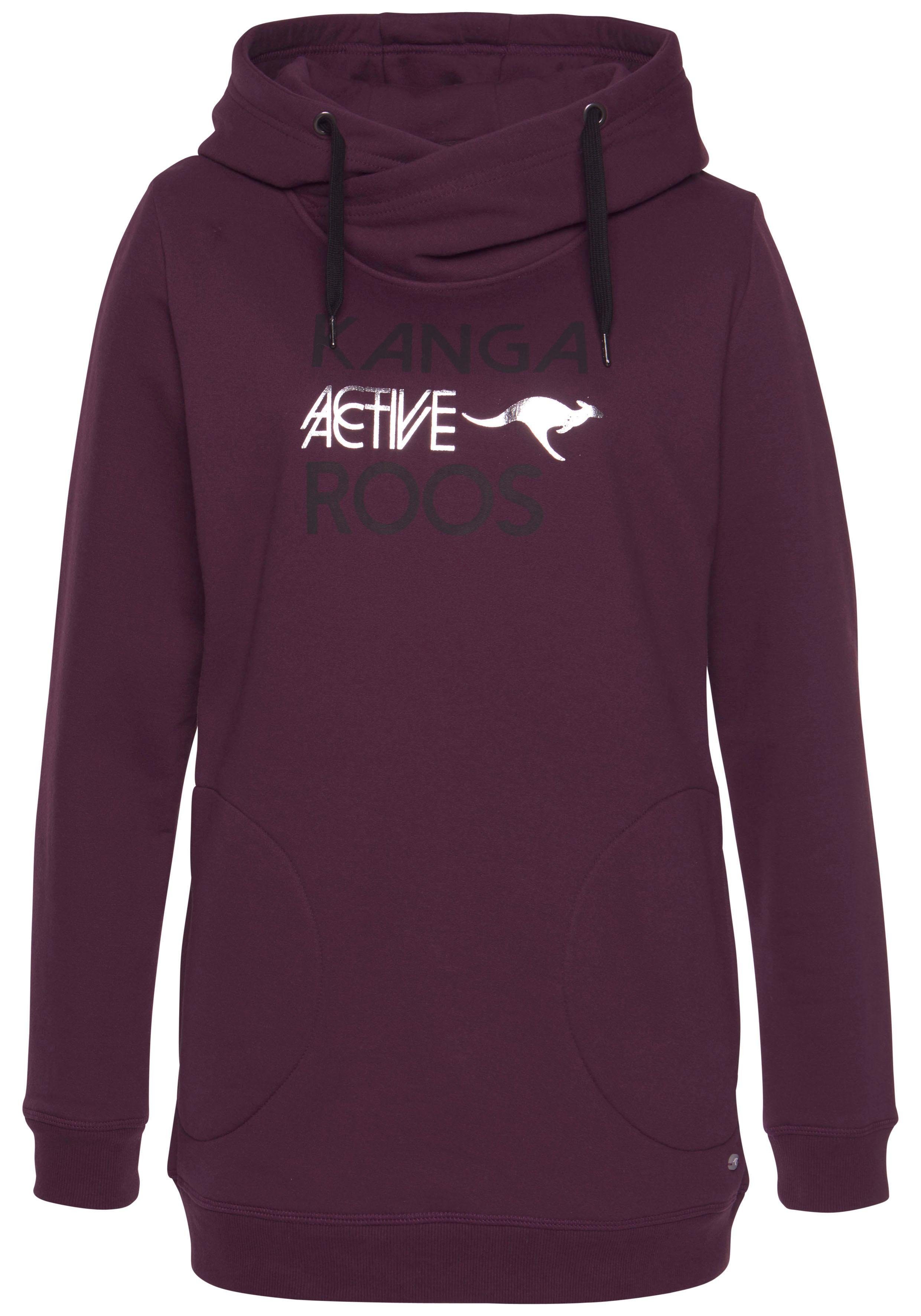 KangaROOS Sweatshirt lange mouwen, figuurvolgende pasvorm