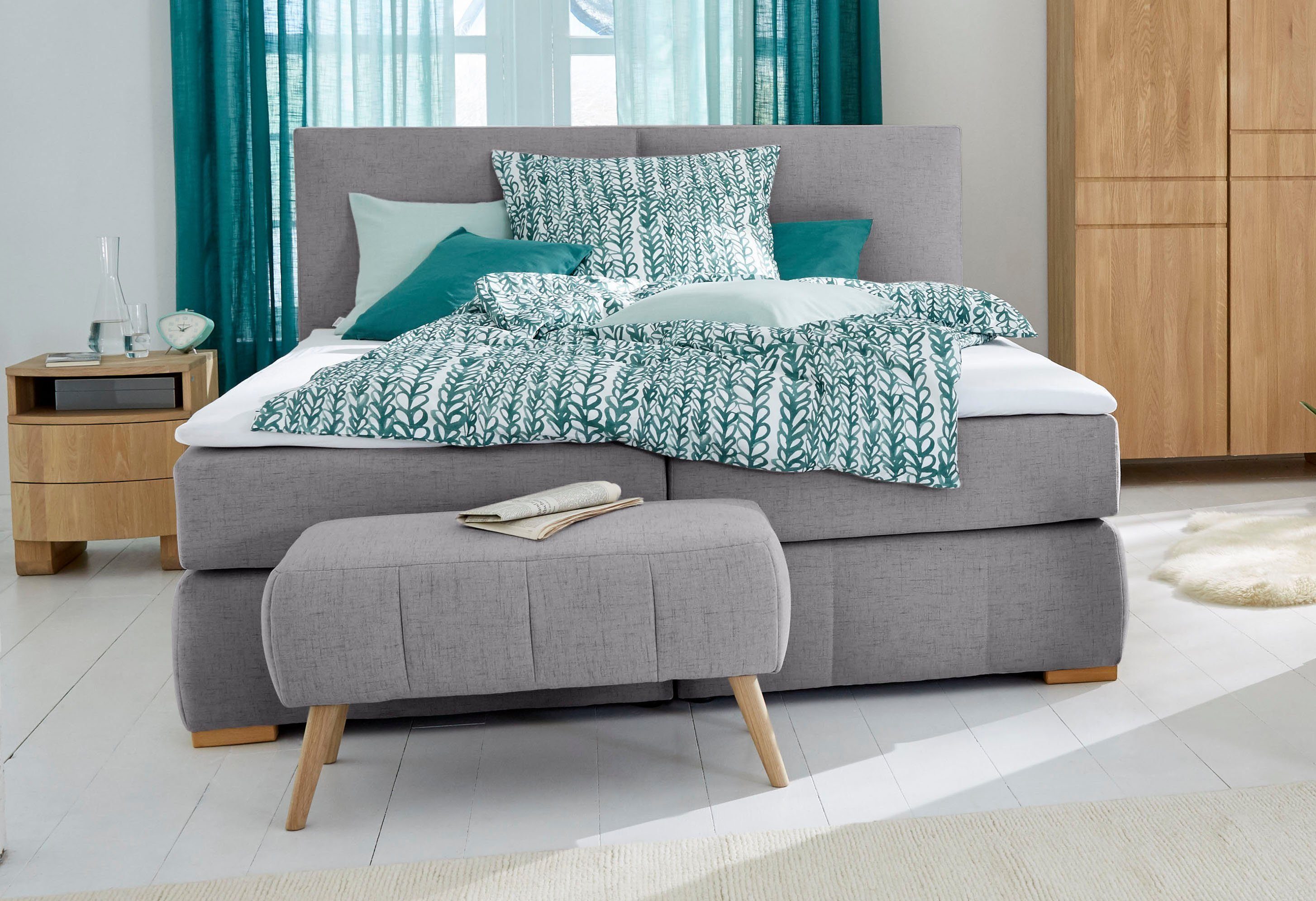 Guido Maria Kretschmer Home&Living Boxspring Wehma incl. matrastopper voor 3 verschillende matrassen, ook in fluwelen stof