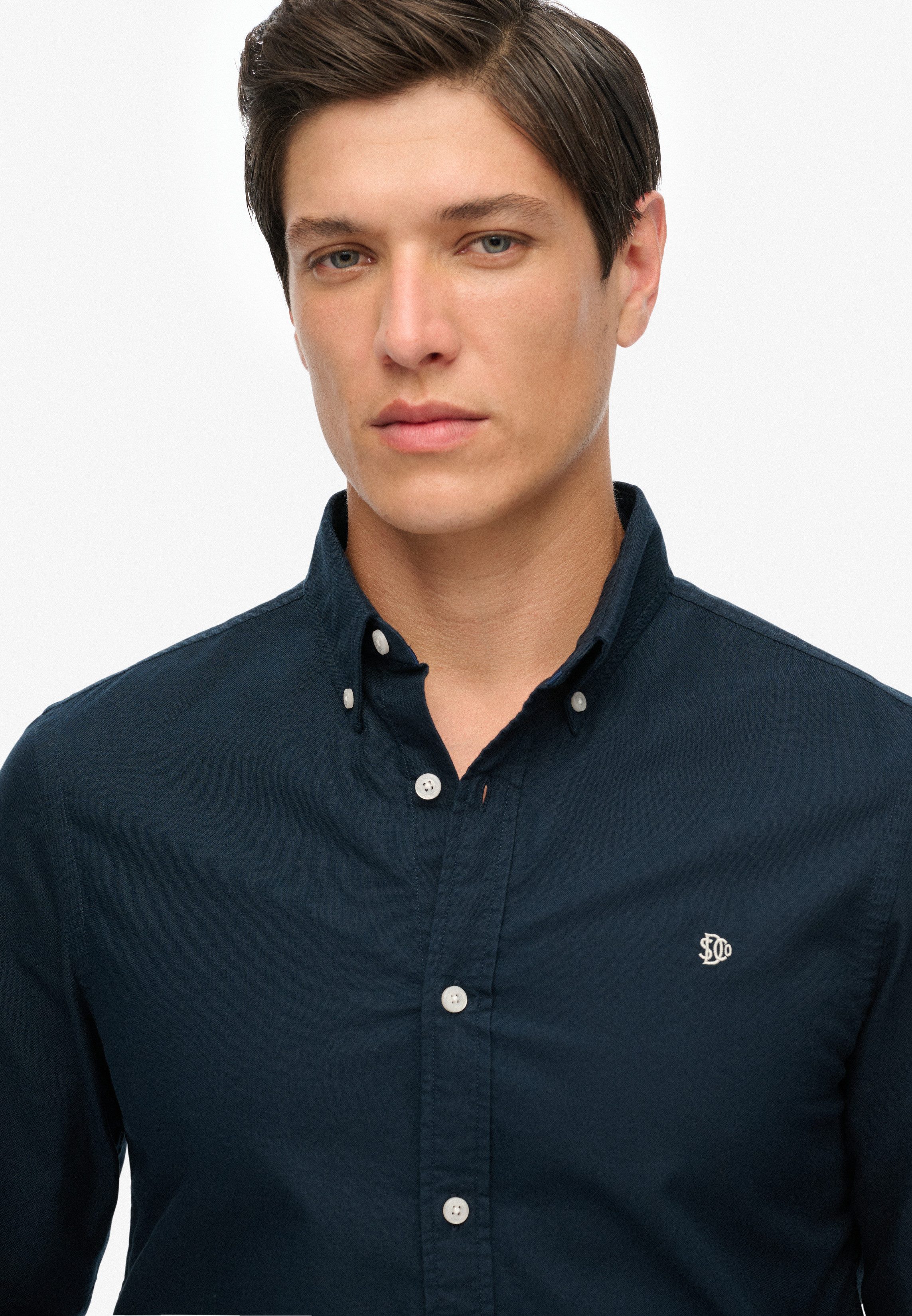 Superdry Overhemd met lange mouwen CLASSIC OXFORD L/S SHIRT