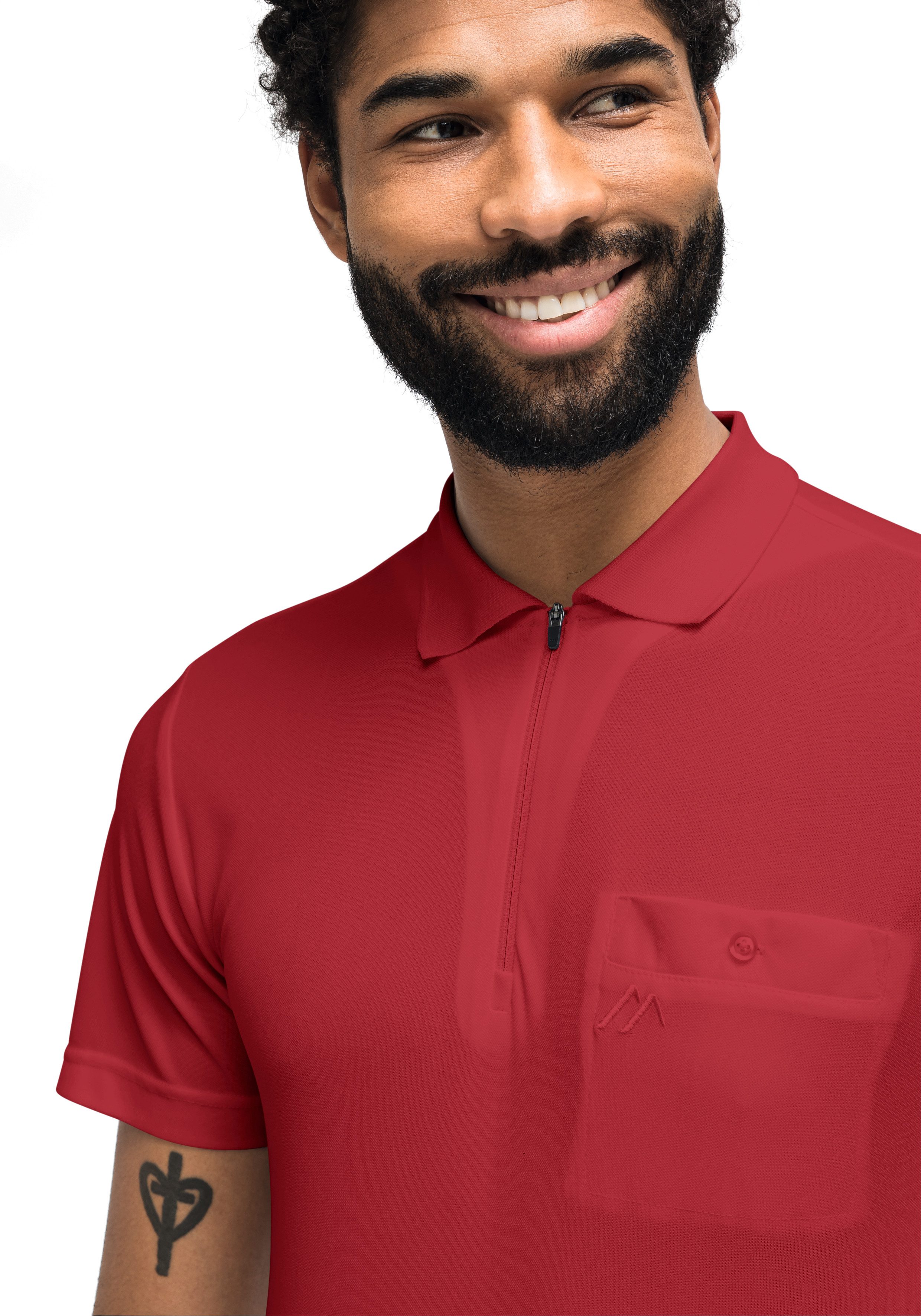 Maier Sports Functioneel shirt Arwin 2.0 Is bij uitstek geschikt voor wandelingen en vrijetijdsactiviteiten