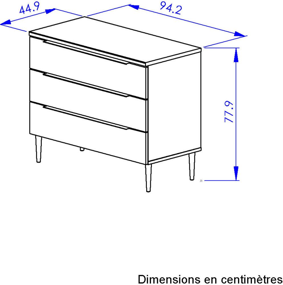 Gami Kast Kommode 3 lades