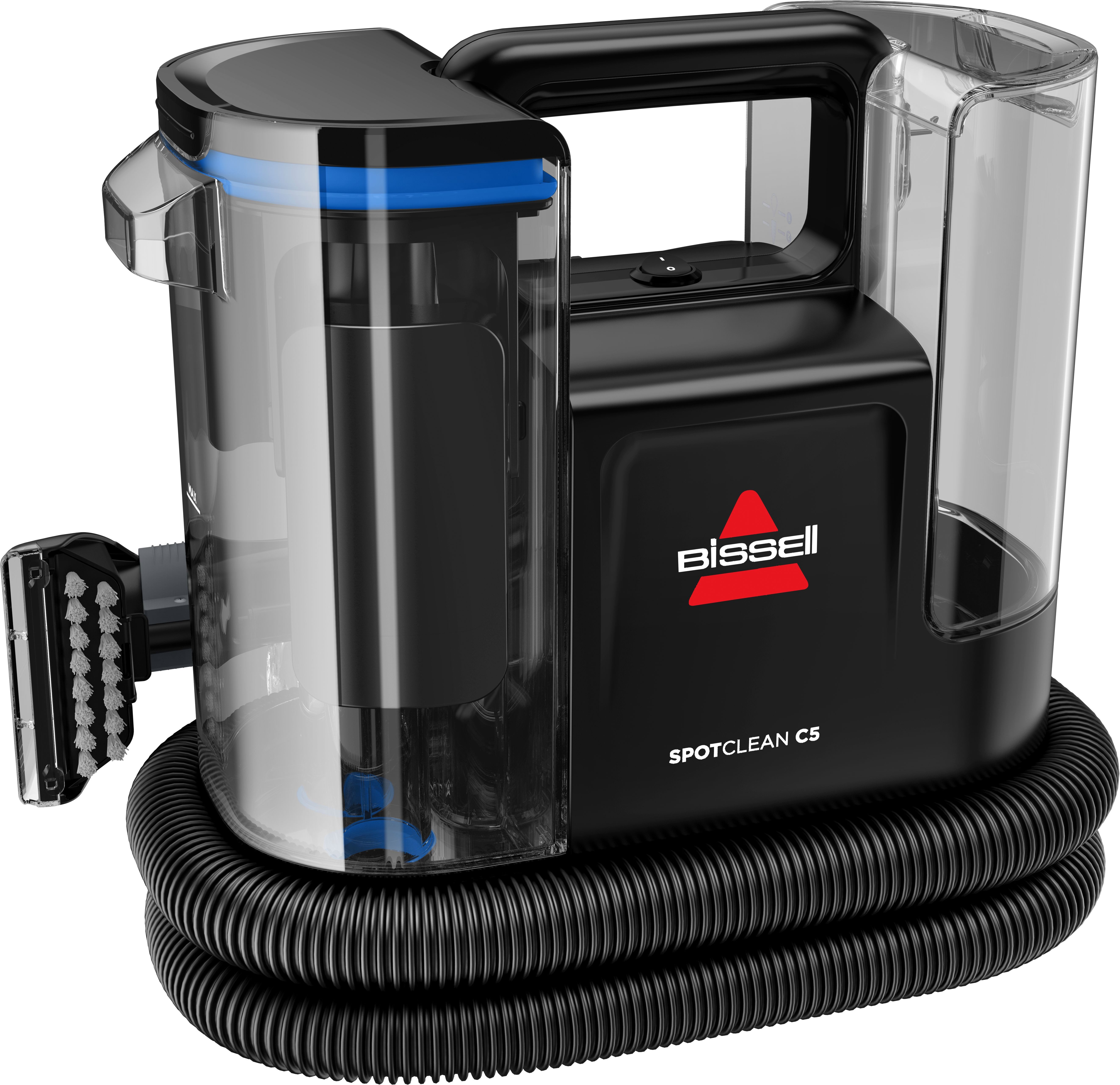 Bissell Waszuiger 3928N, SpotClean C5 Select, krachtig, klein, dual-tank >15kpa, zelfreinigend, reinigt vlekken op tapijt, bekleding, autostoel