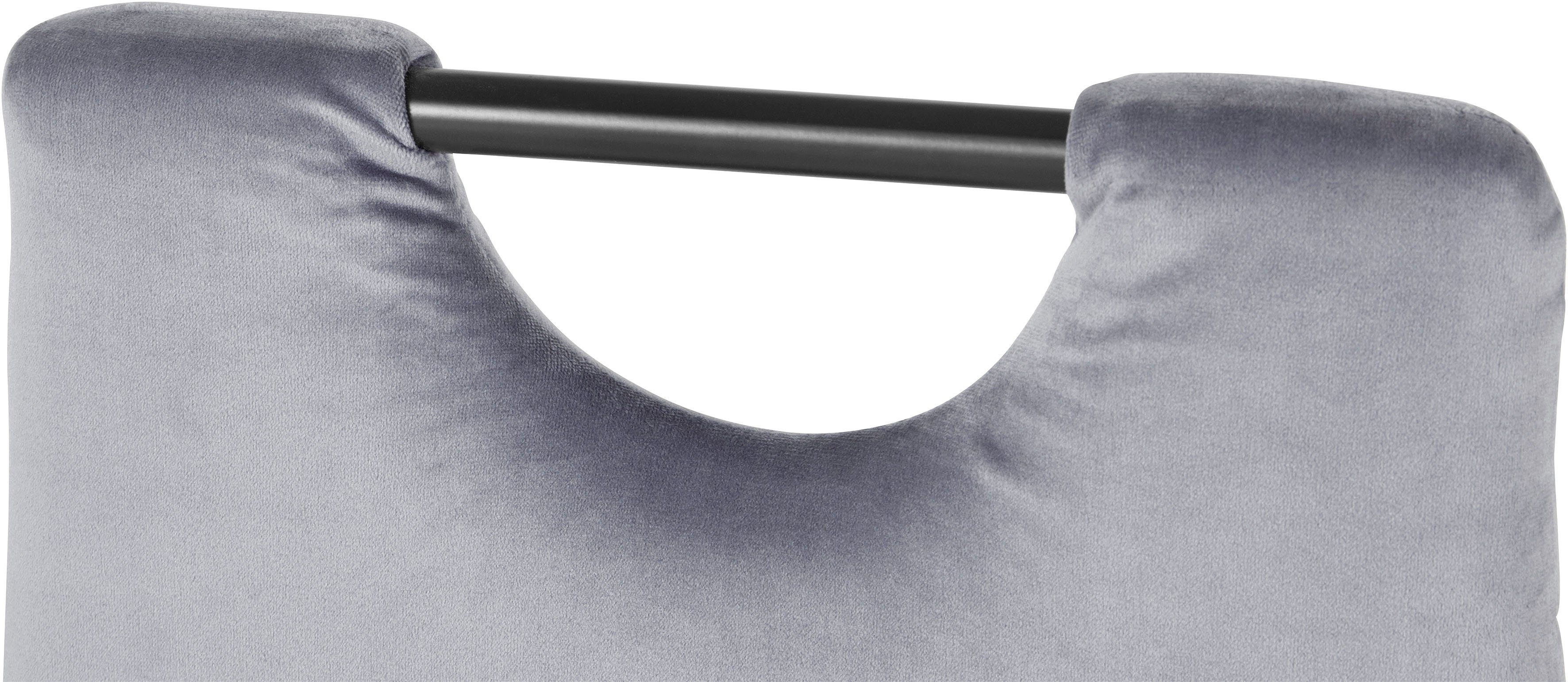 INOSIGN Eetkamerstoel (set van 2 of 4) met veloursovertrek, rugleuning met handgreep (set)