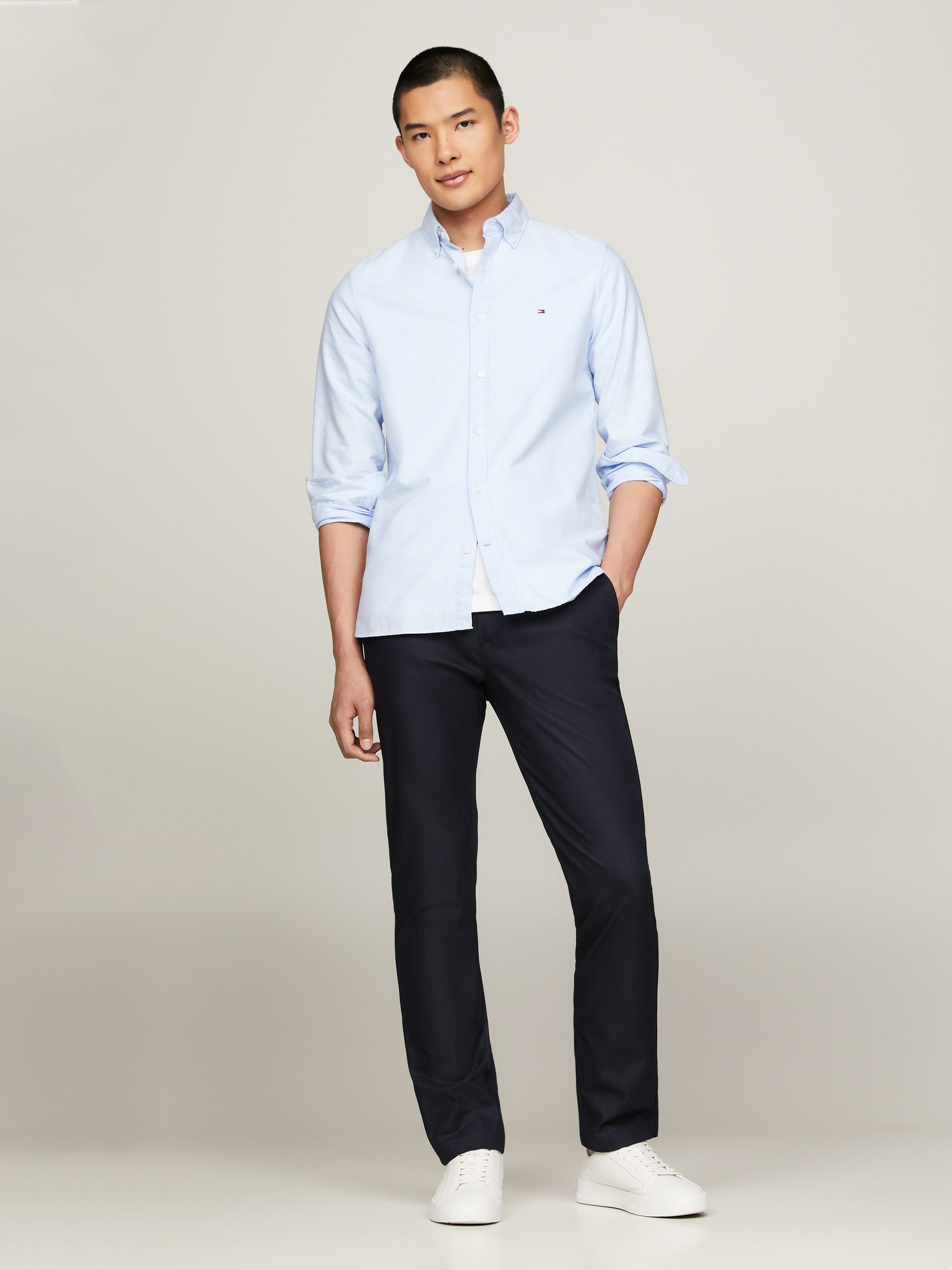 Tommy Hilfiger Overhemd met lange mouwen OXFORD DOBBY SF SHIRT