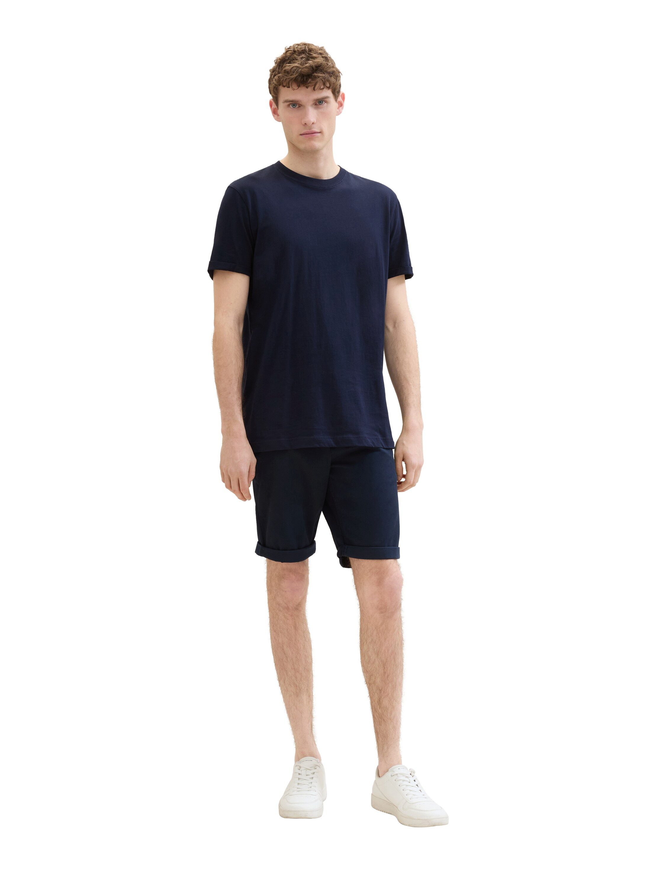 Tom Tailor Bermuda met paspelzakje