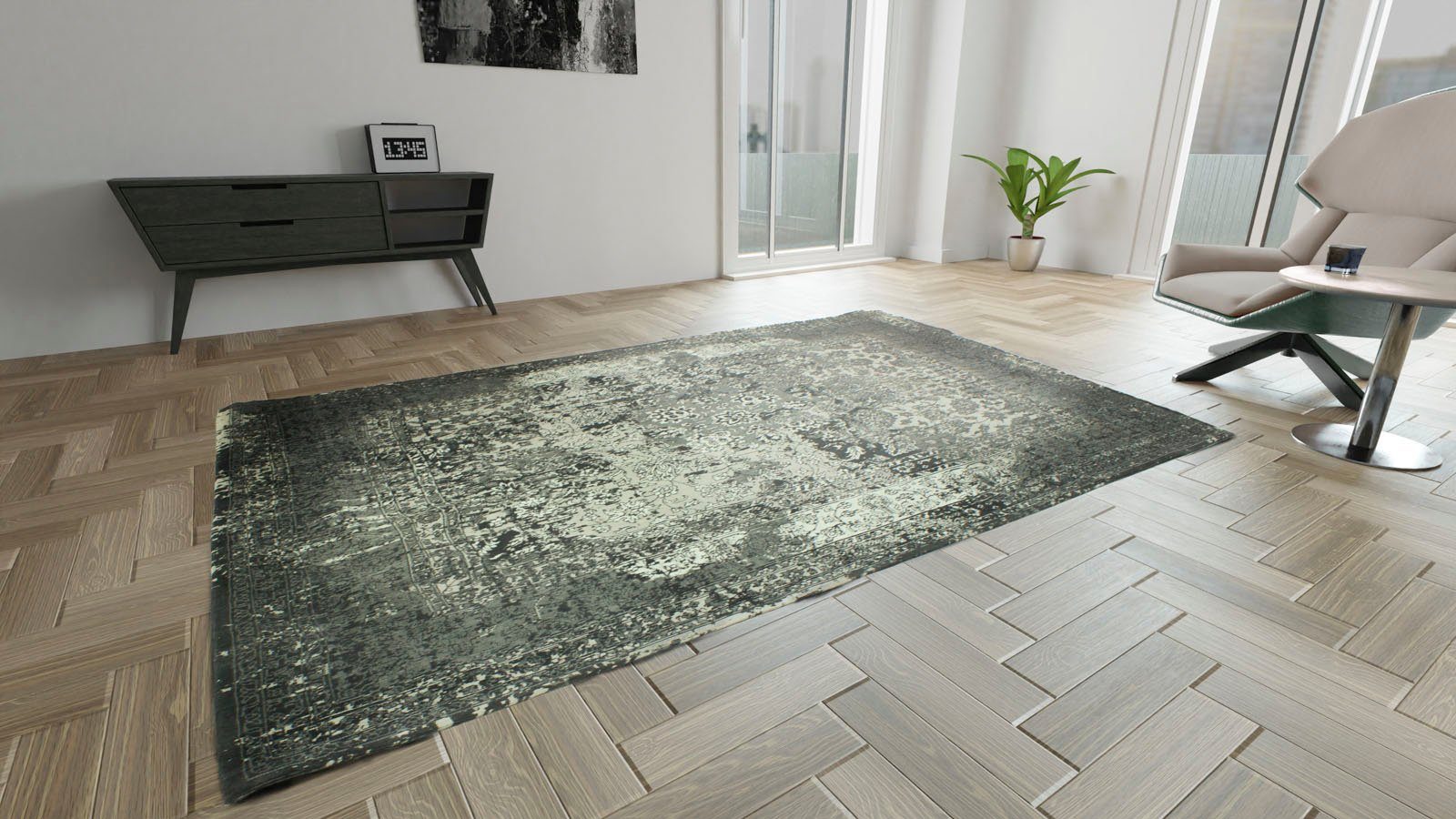 morgenland Vloerkleed Vintage vloerkleed Manhattan