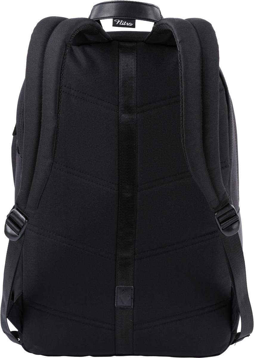 NITRO Vrijetijdsrugzak Urban Plus Daypack, streetpack in retro-stijl, alledaagse rugzak, schoolrugzak