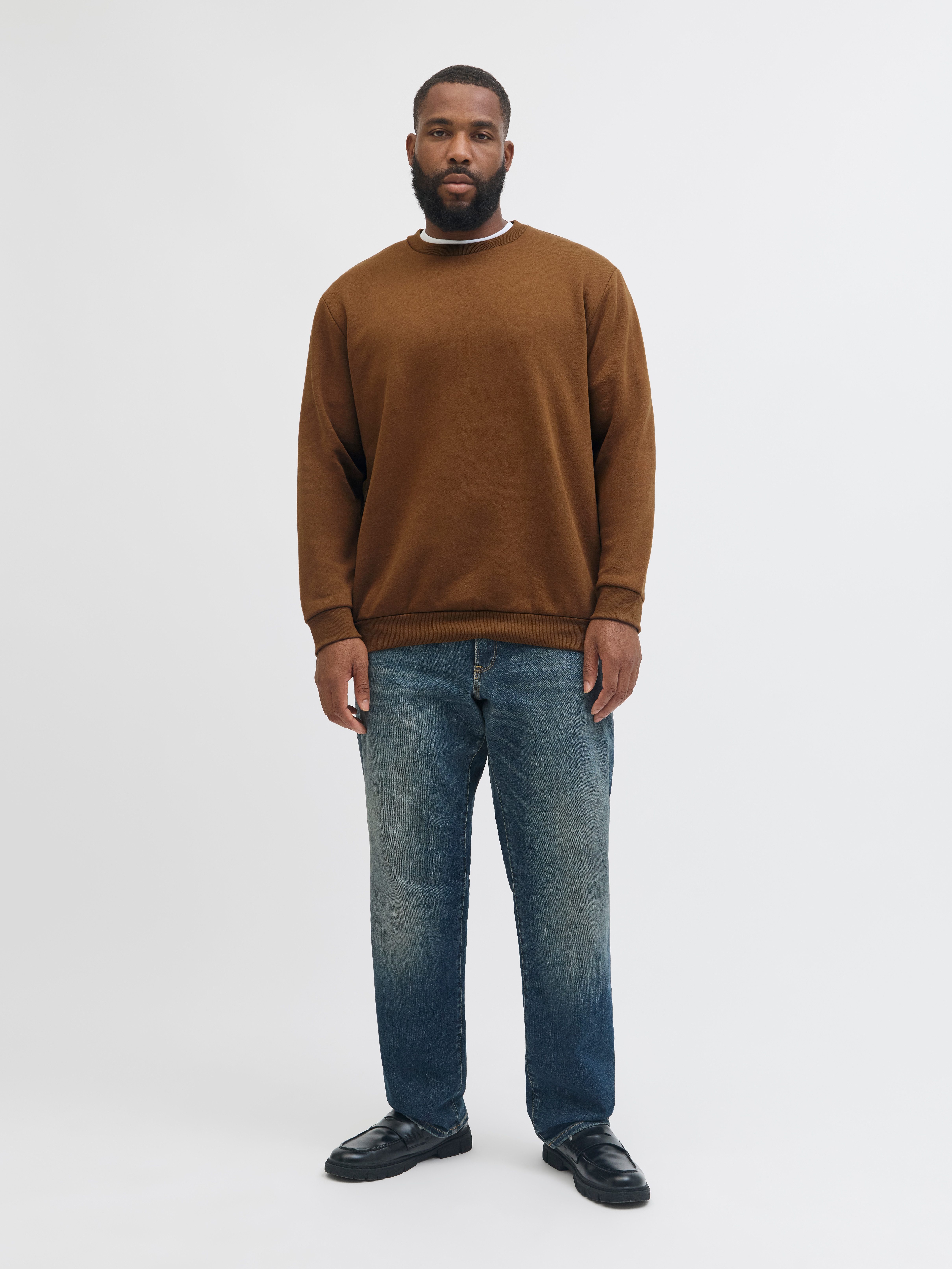 Jack & Jones PlusSize Sweatshirt JJEBRADLEY SWEAT CREW NOOS PLS