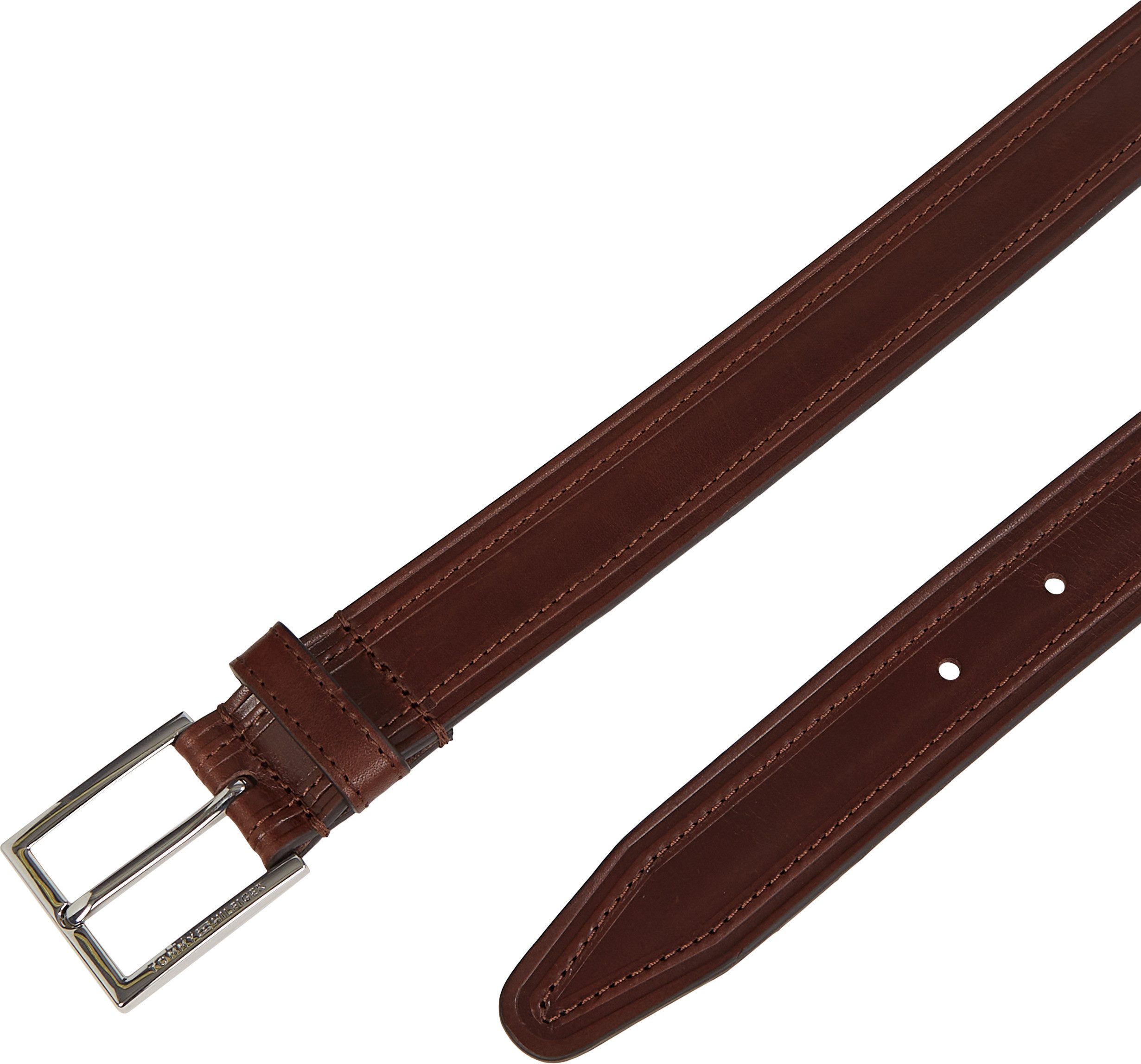 Tommy Hilfiger Leren riem HUDSON EMBOSS LEATHER 3.0