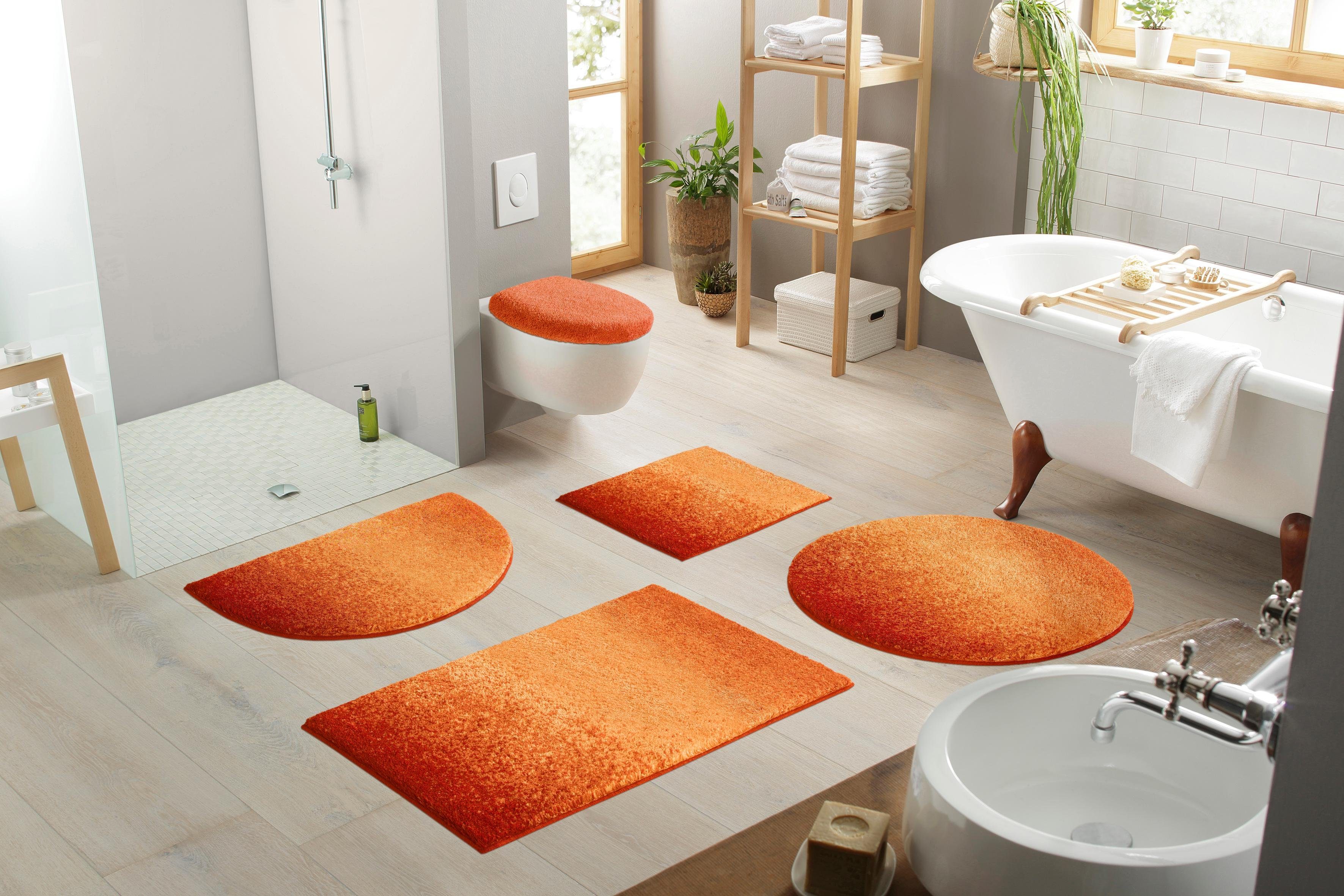 Grund Badmat Mistral gemeleerd ontwerp, ombré-look, ook als 3-delig set, made in europe